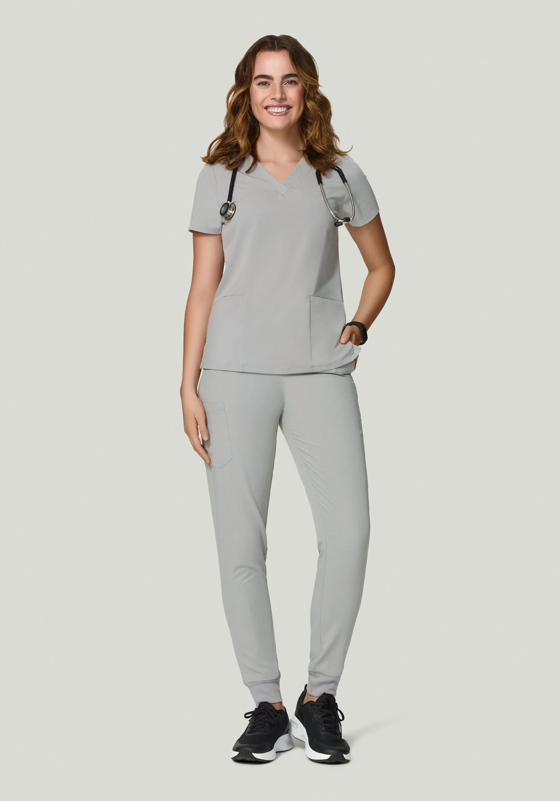 High Waisted Joggers Cloud - Image 4