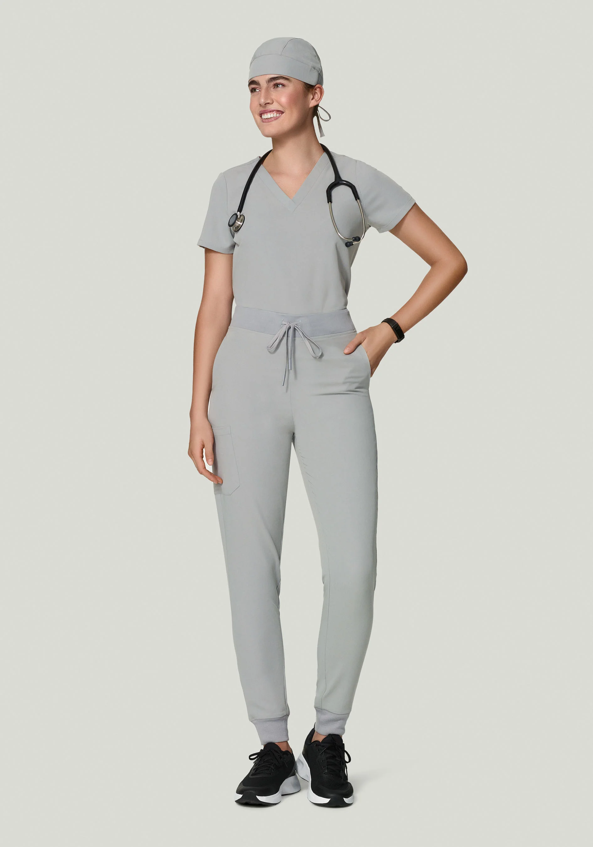 High Waisted Joggers Cloud - Image 5