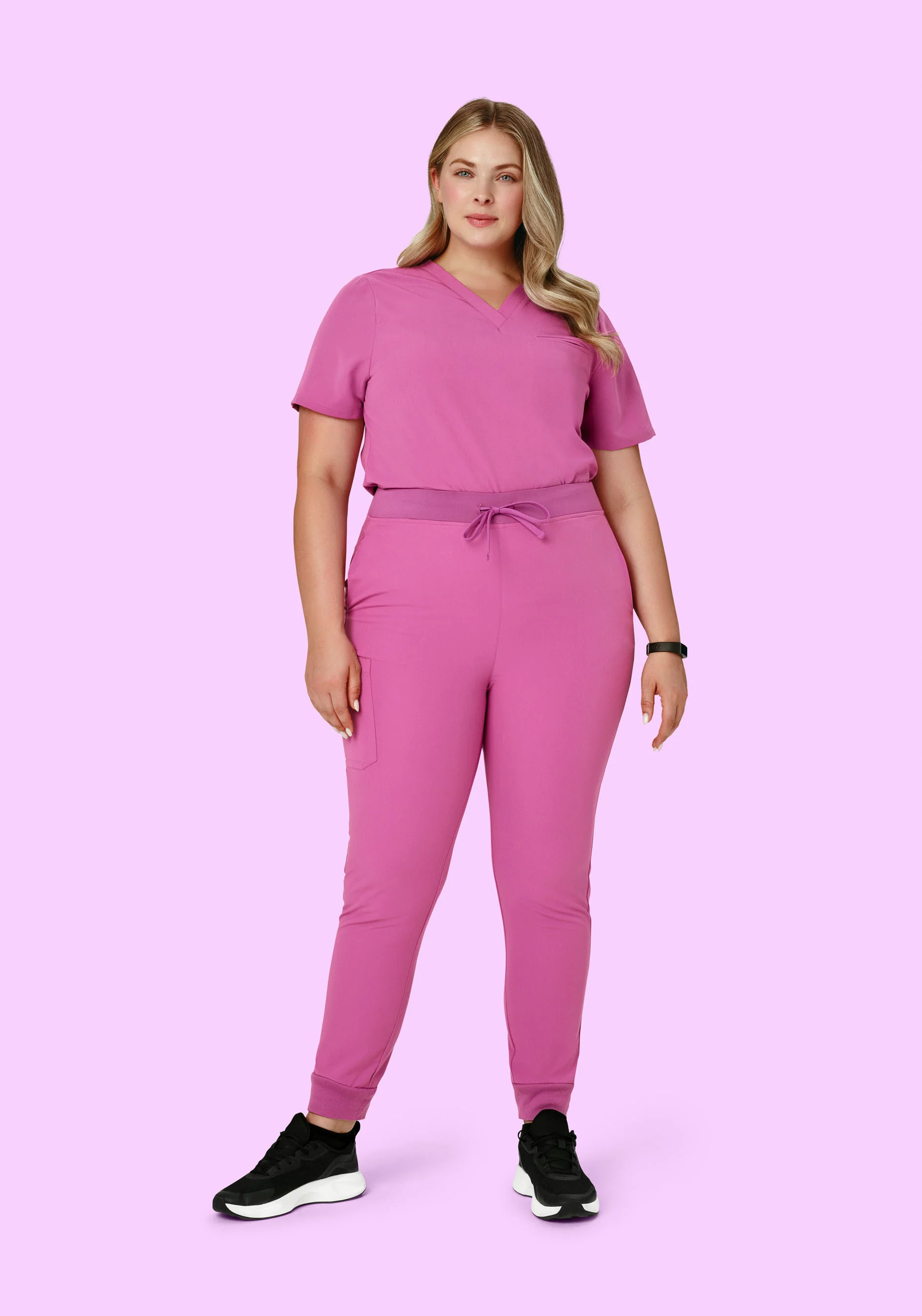 High Waisted Joggers Dahlia - Image 4