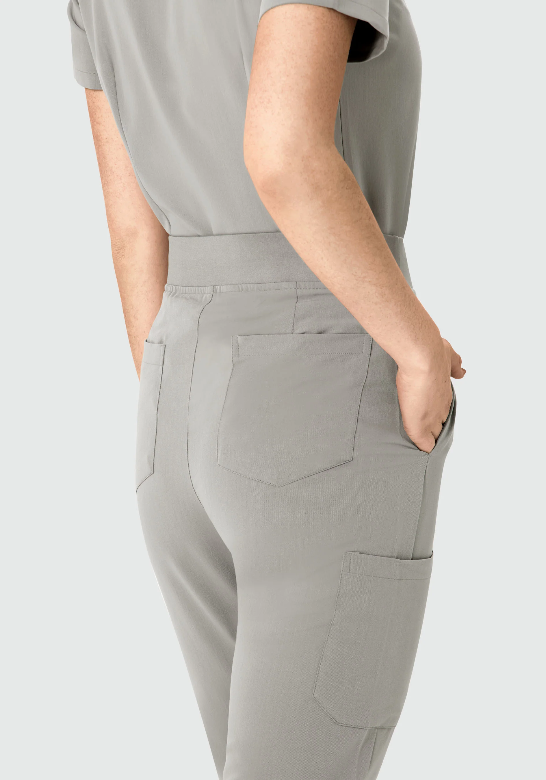 High Waisted Joggers Flint - Image 5