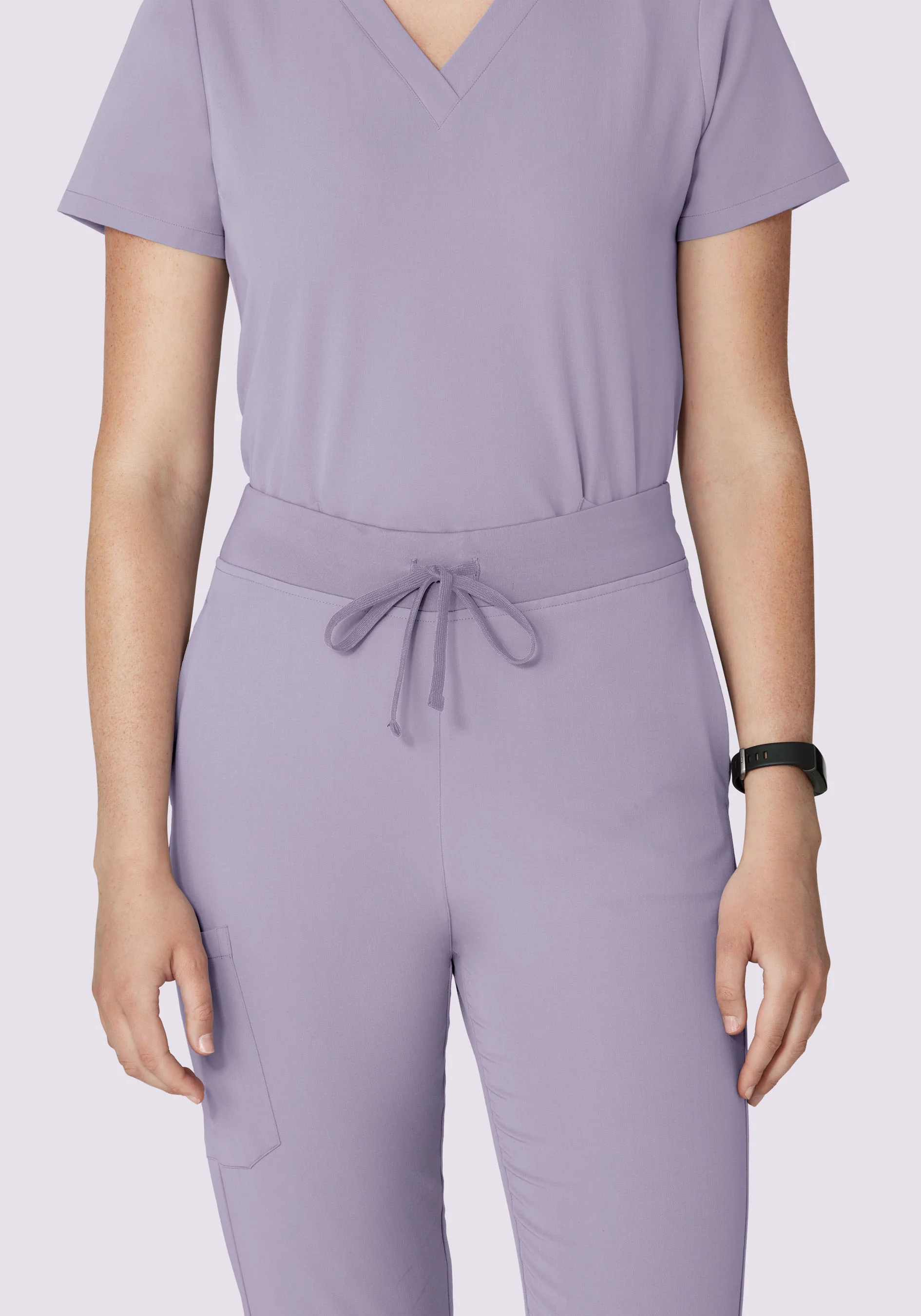 High Waisted Joggers Ube - Image 3