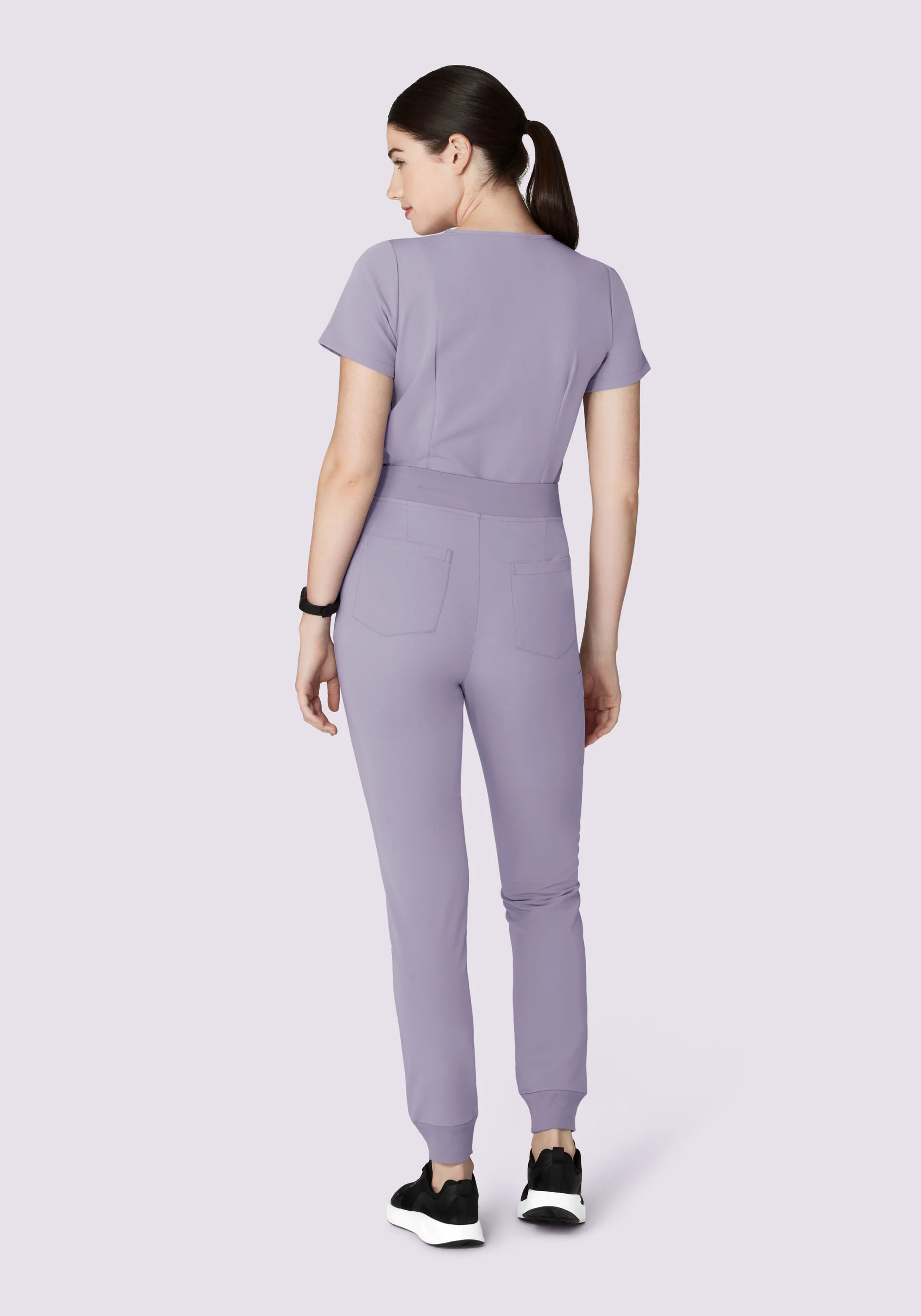 High Waisted Joggers Ube - Image 6
