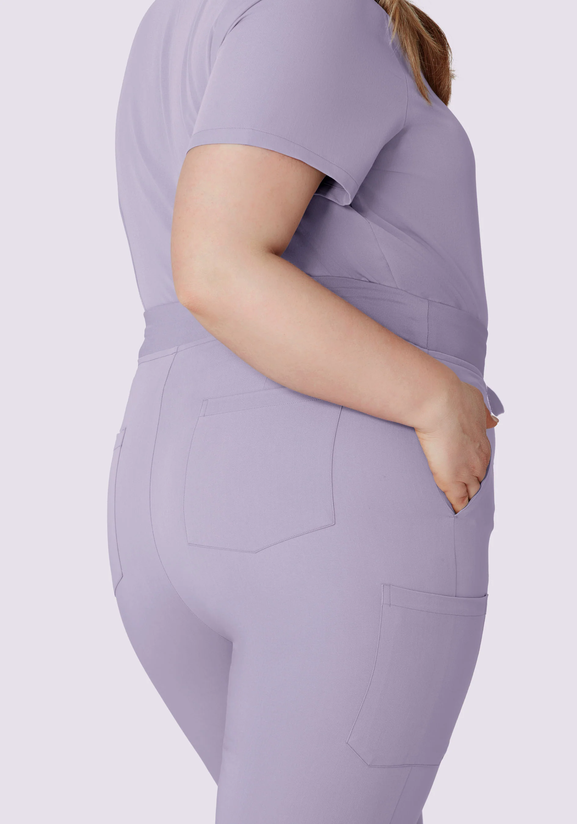 High Waisted Joggers Ube - Image 8
