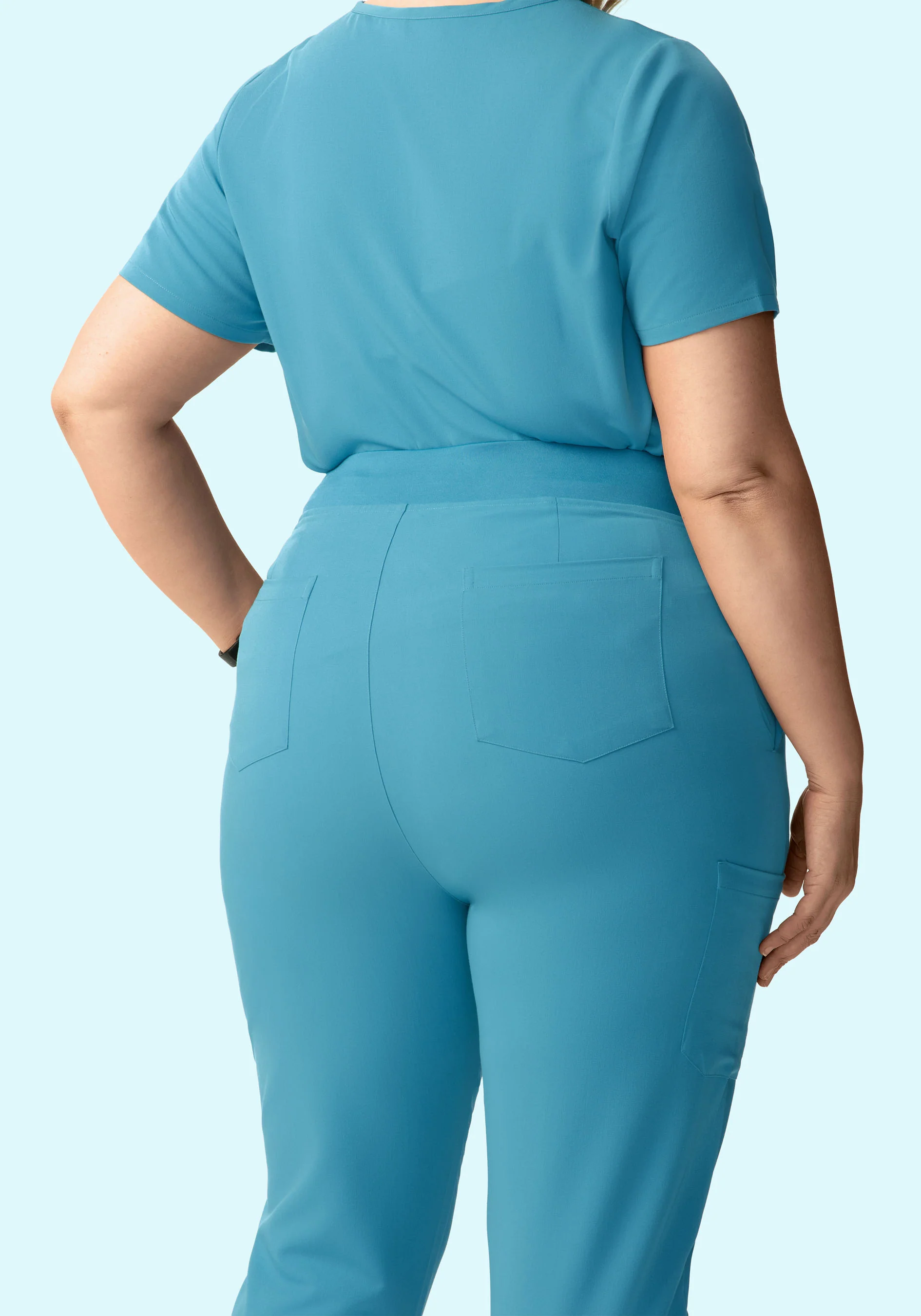 High Waisted Joggers Wave - Image 7