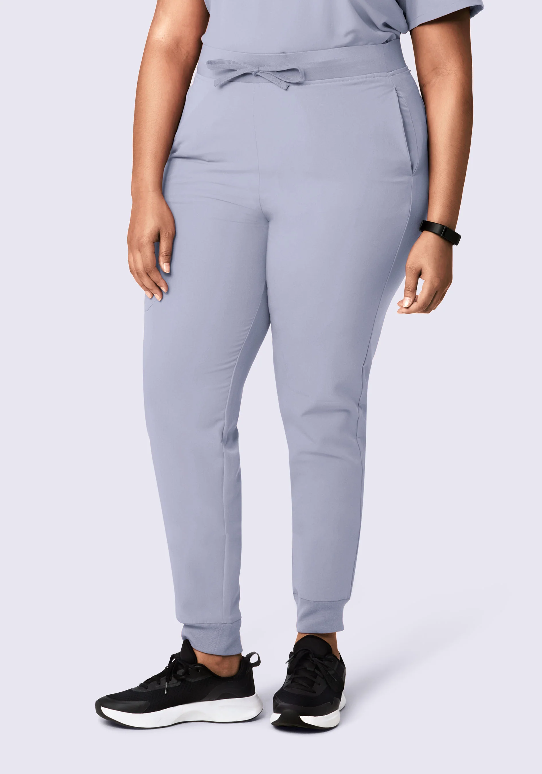 High Waisted Joggers Wisteria - Image 5
