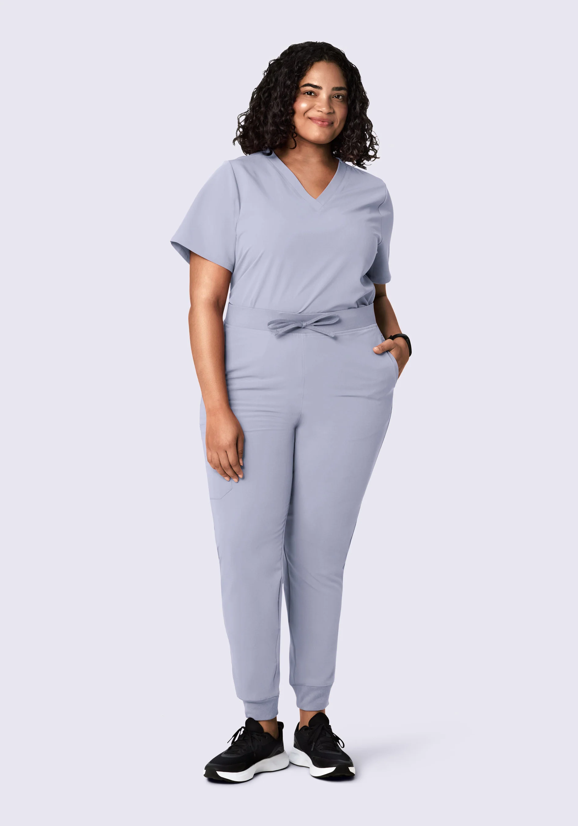 High Waisted Joggers Wisteria - Image 6