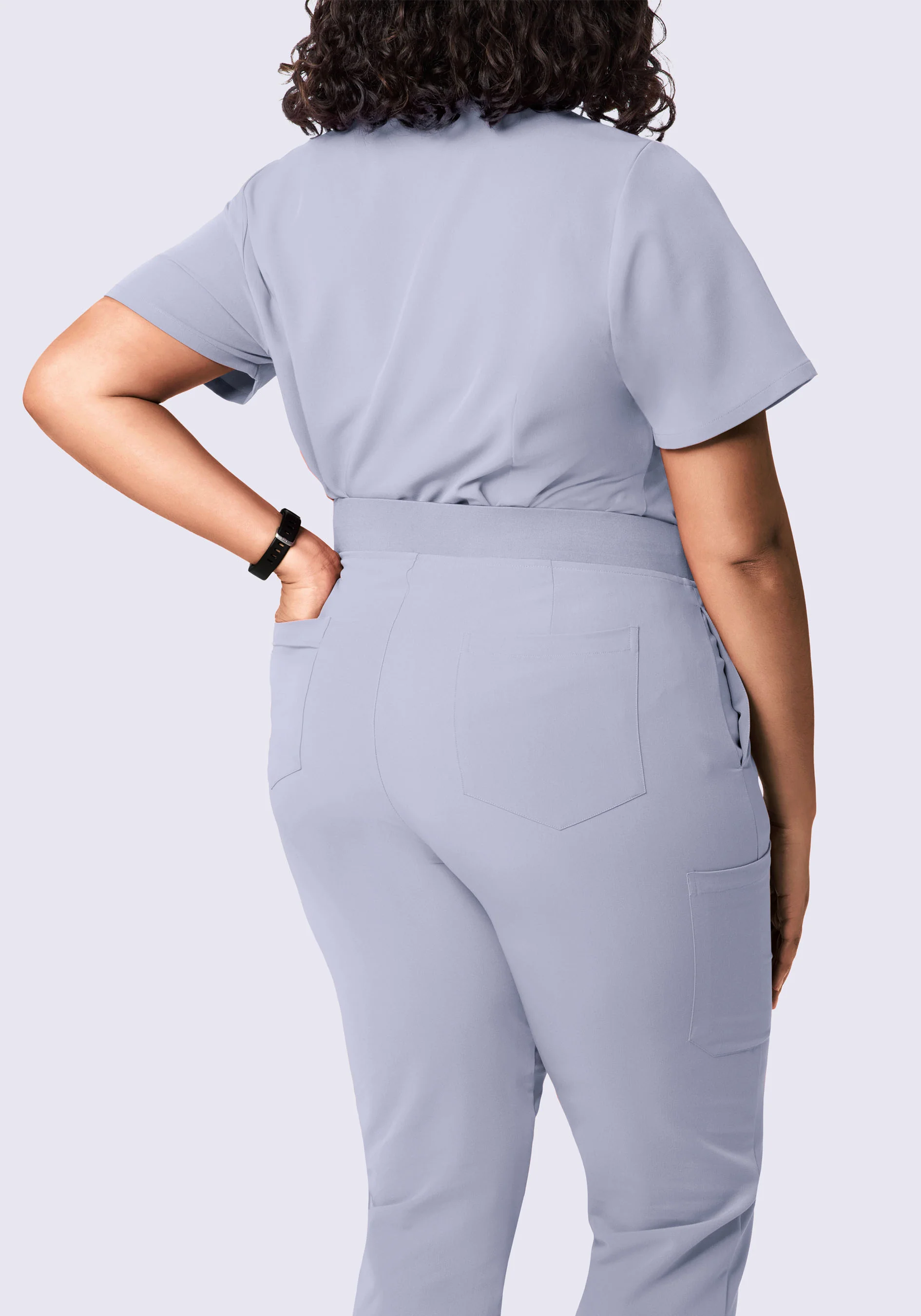 High Waisted Joggers Wisteria - Image 8