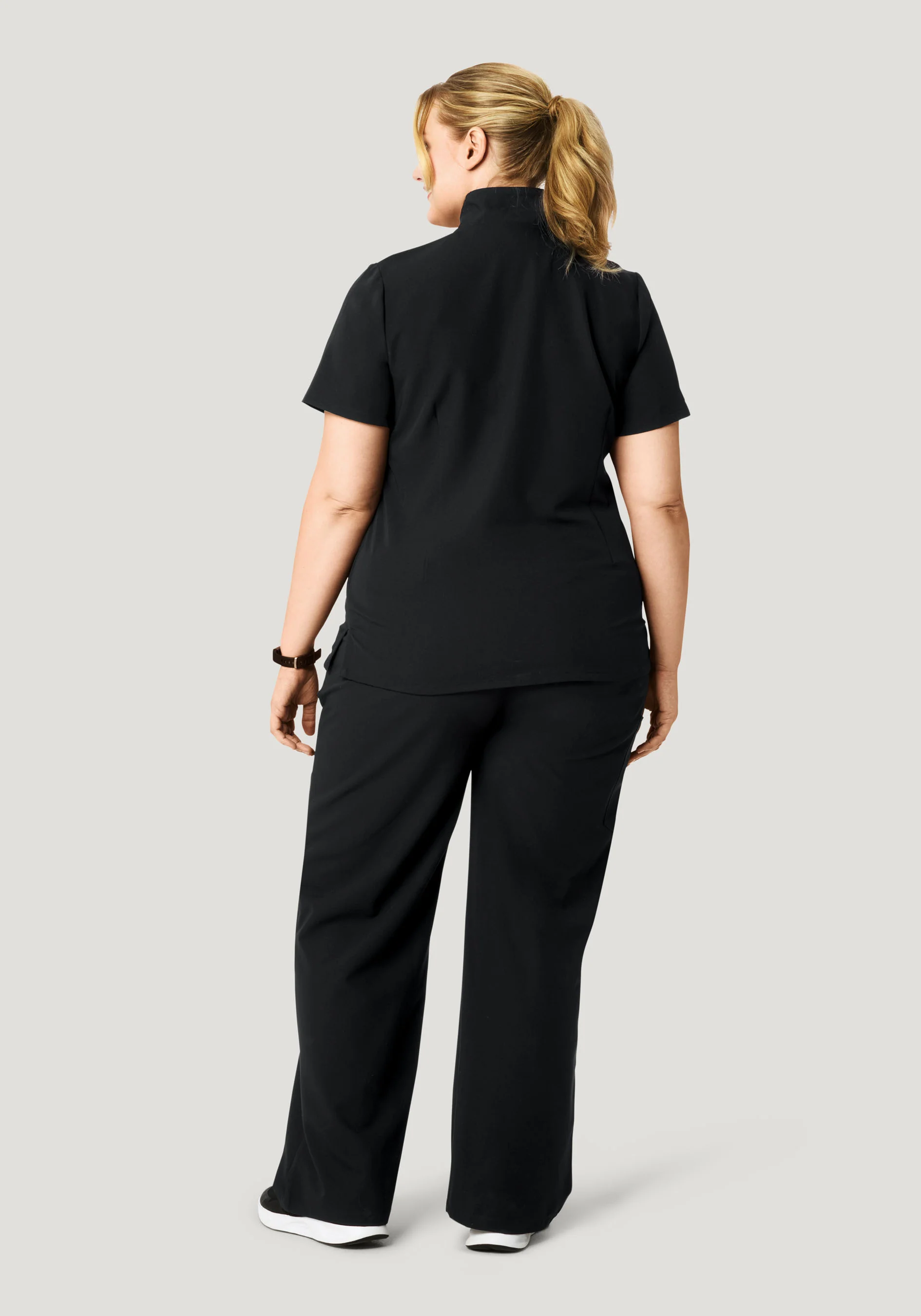 High Waisted Wide Leg Black - Image 8