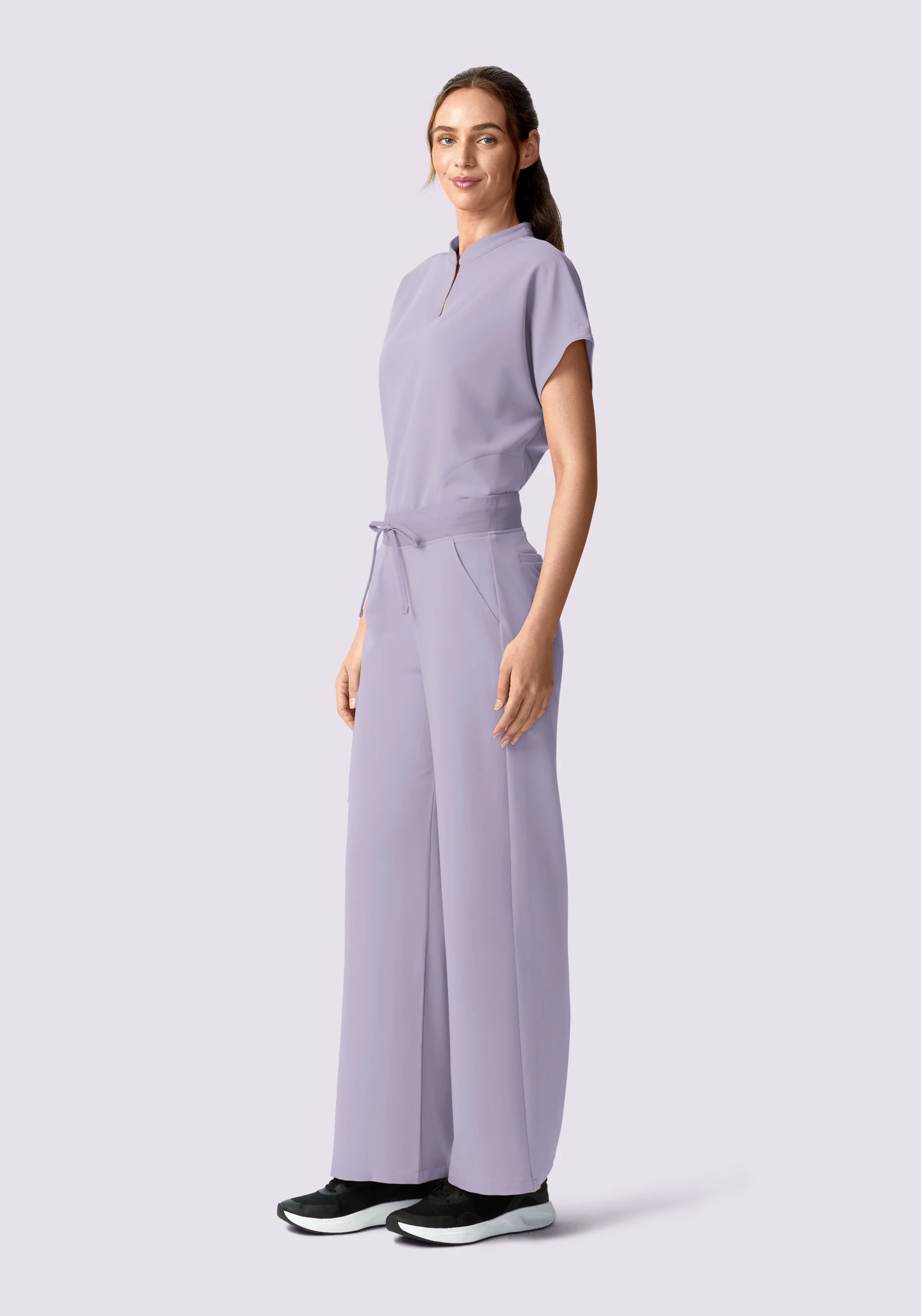 High Waisted Wide Leg Ube - Image 6