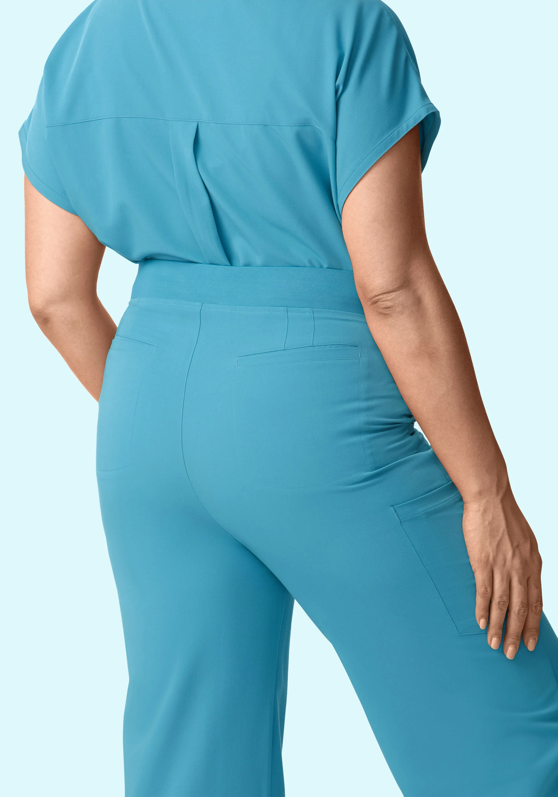 High Waisted Wide Leg Wave - Image 7