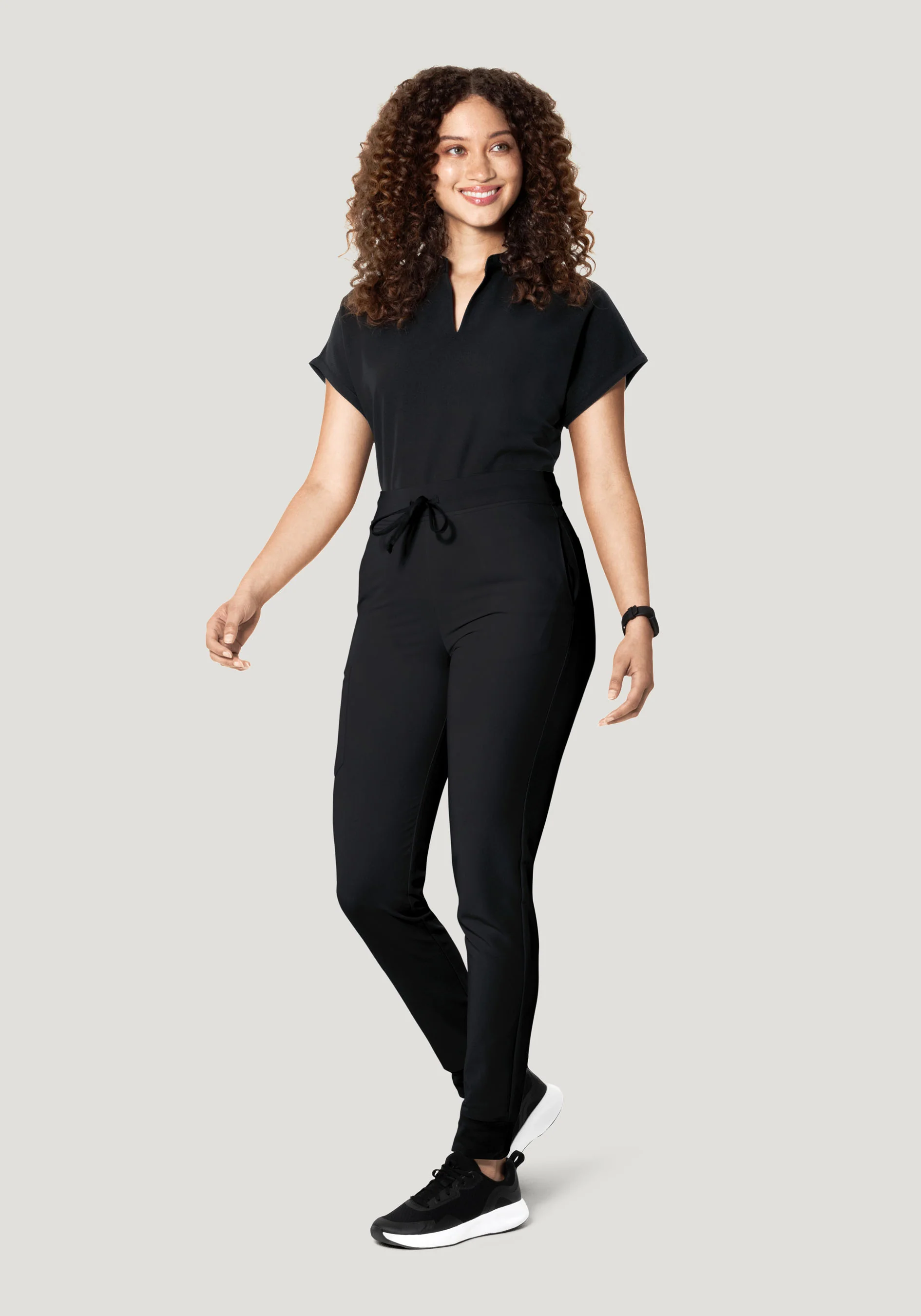Mandarin Dolman Top Black - Image 4