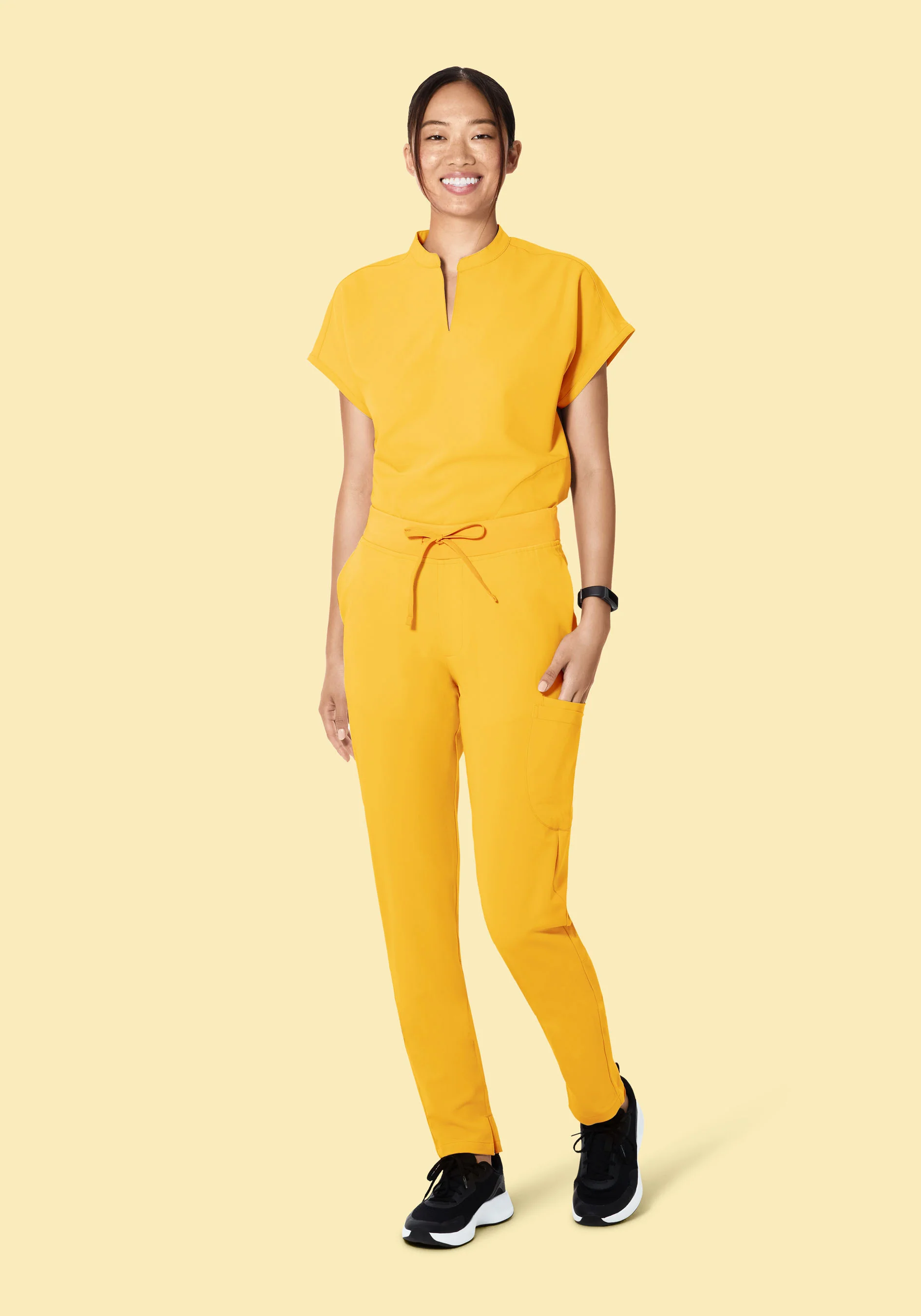 Mandarin Dolman Top Daffodil - Image 4