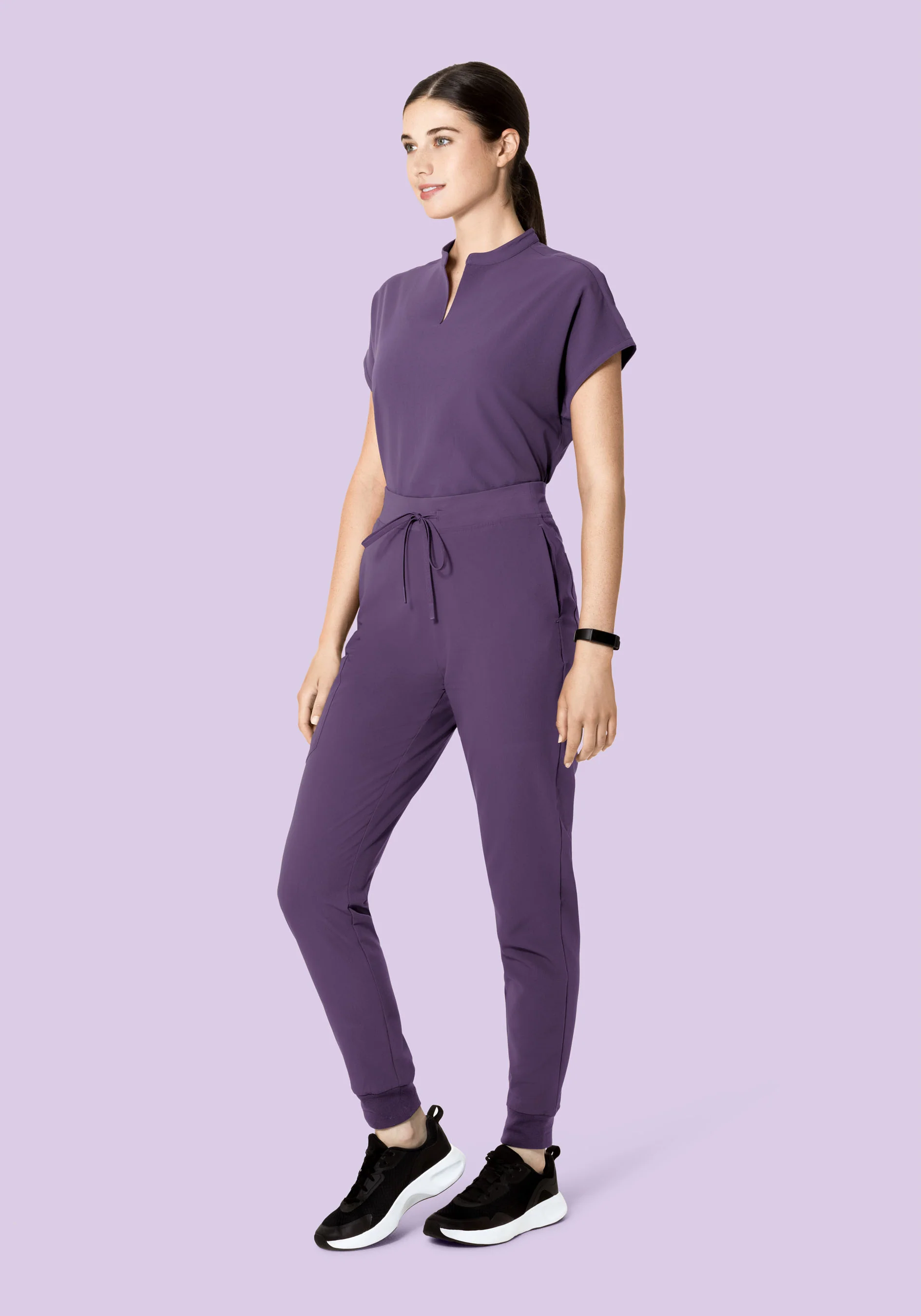 Mandarin Dolman Top Dewberry - Image 4