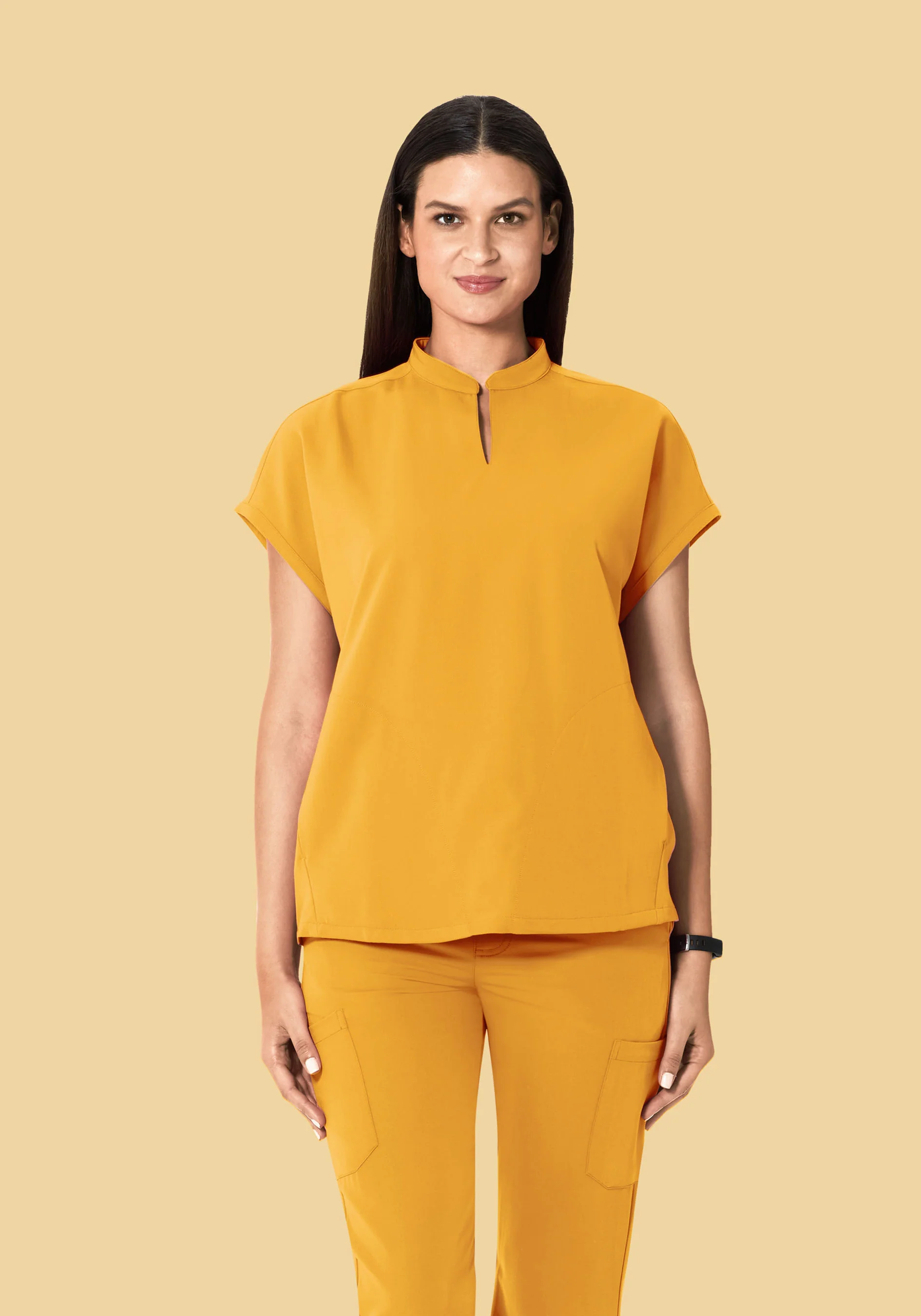 Mandarin Dolman Top Honey - Image 5