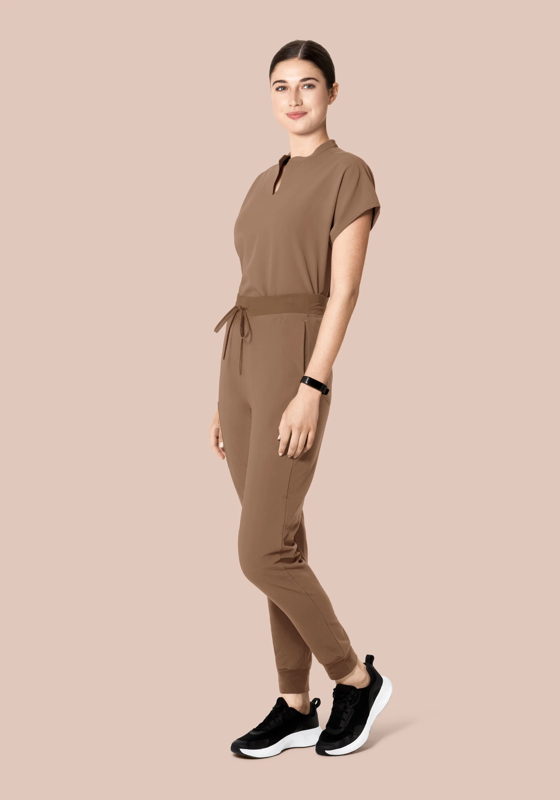 Mandarin Dolman Top Mocha - Image 4