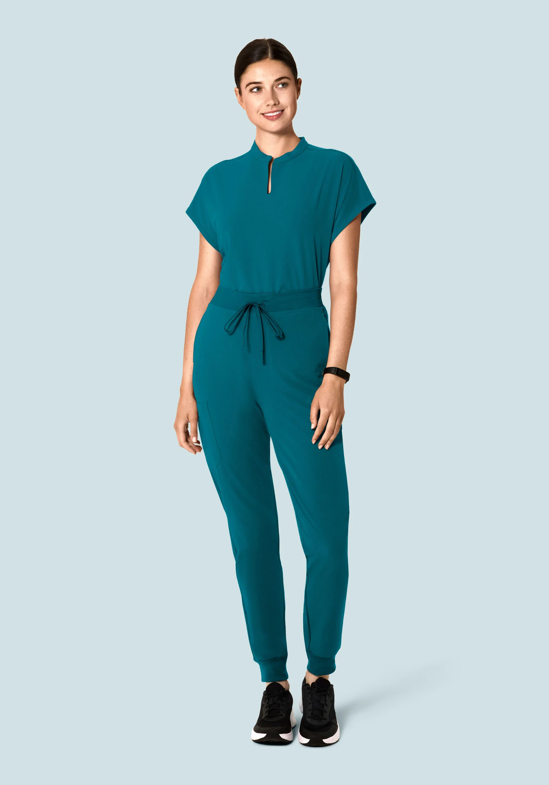 Mandarin Dolman Top Peacock - Image 3