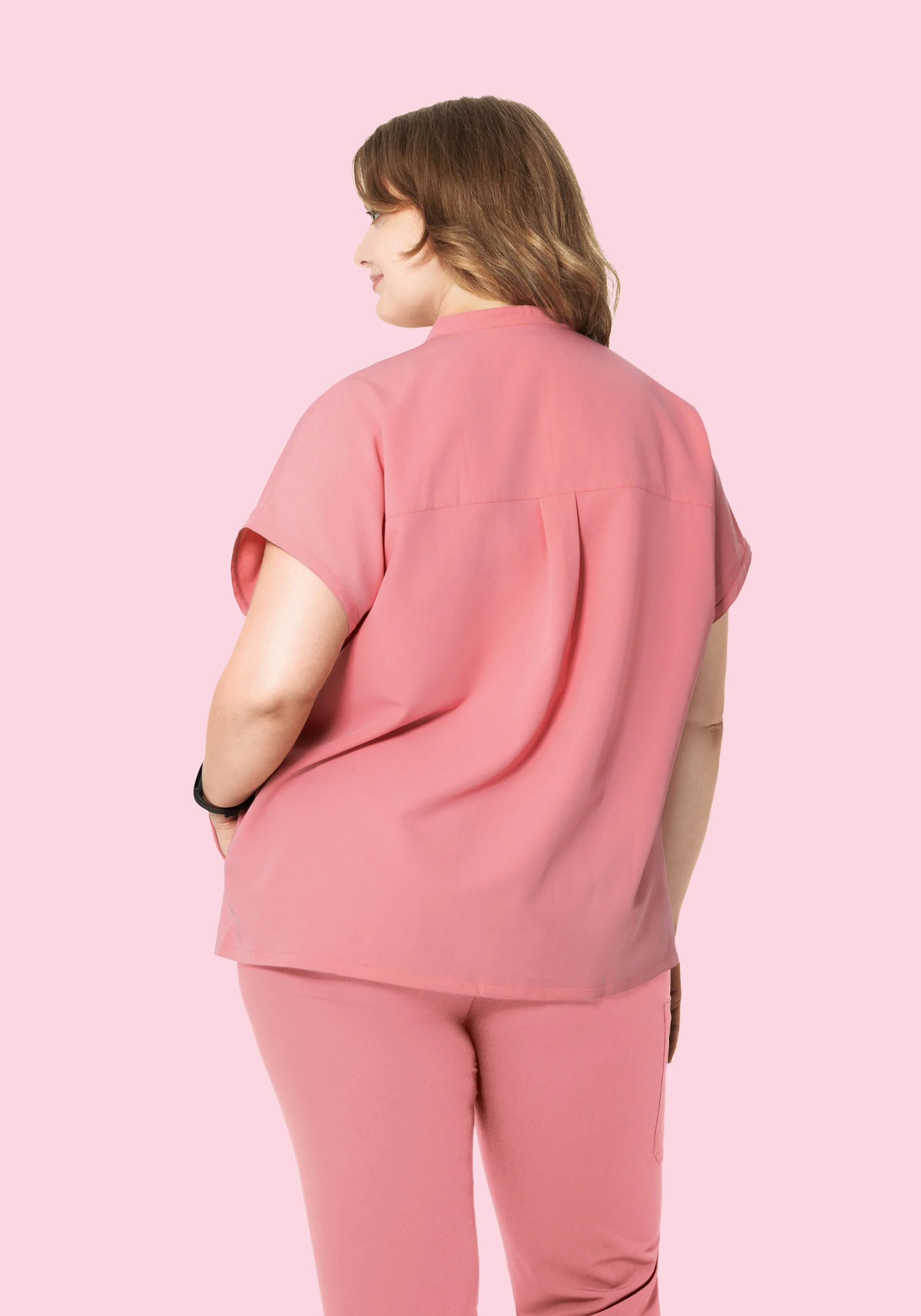 Mandarin Dolman Top Peony - Image 9