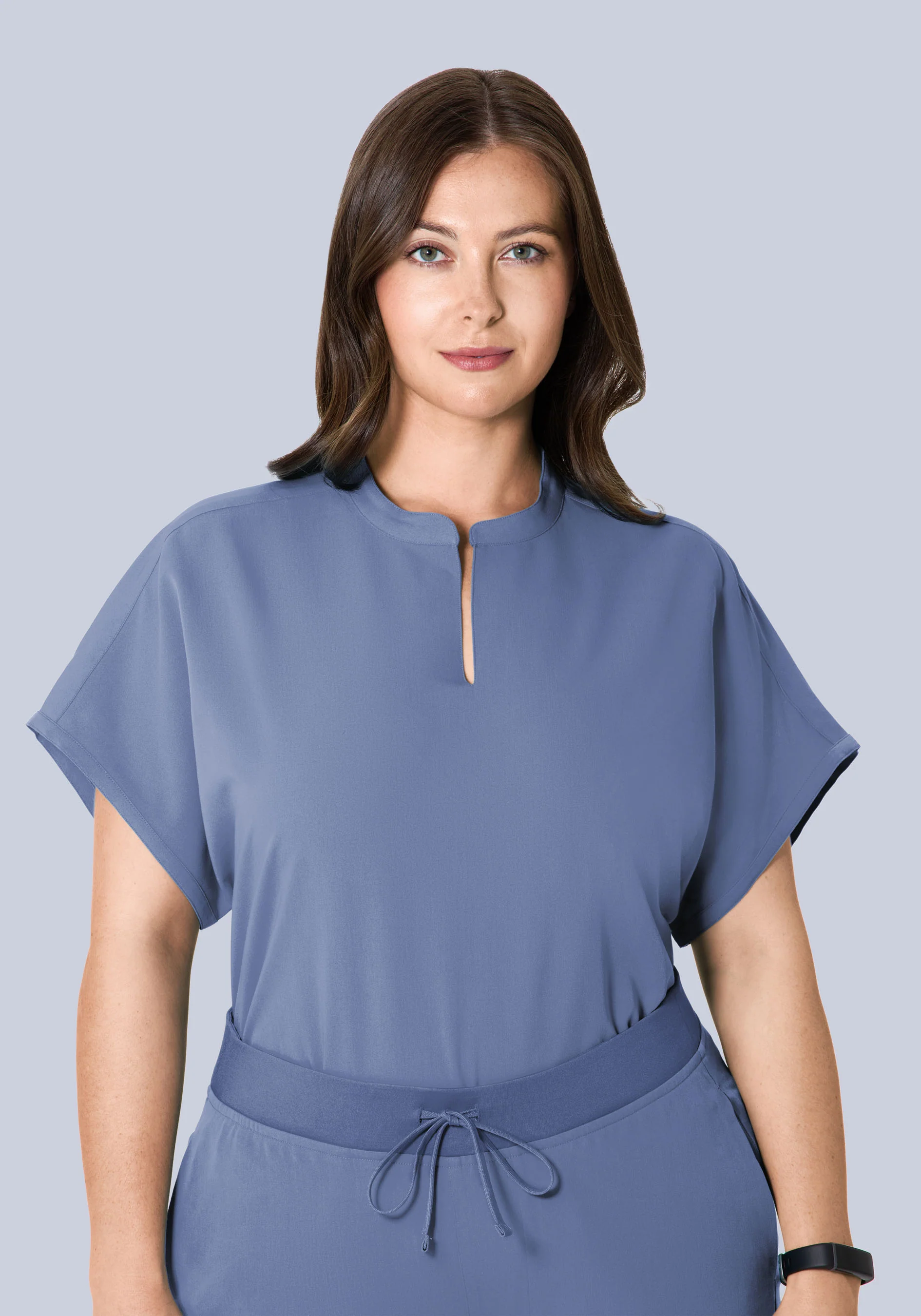 Mandarin Dolman Top Periwinkle - Image 6
