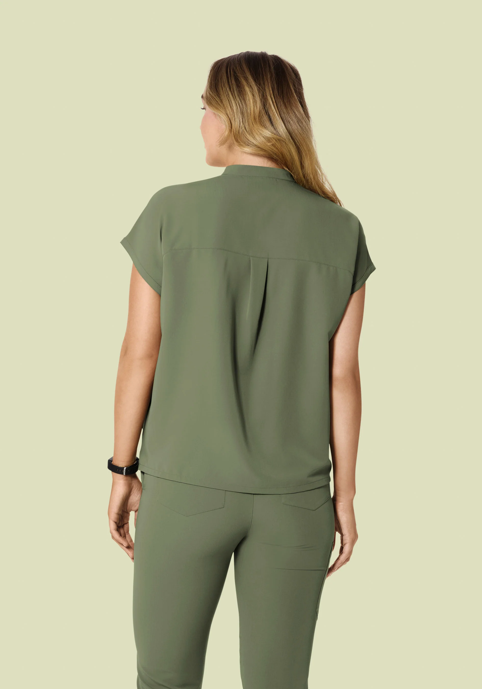 Mandarin Dolman Top Sage - Image 5