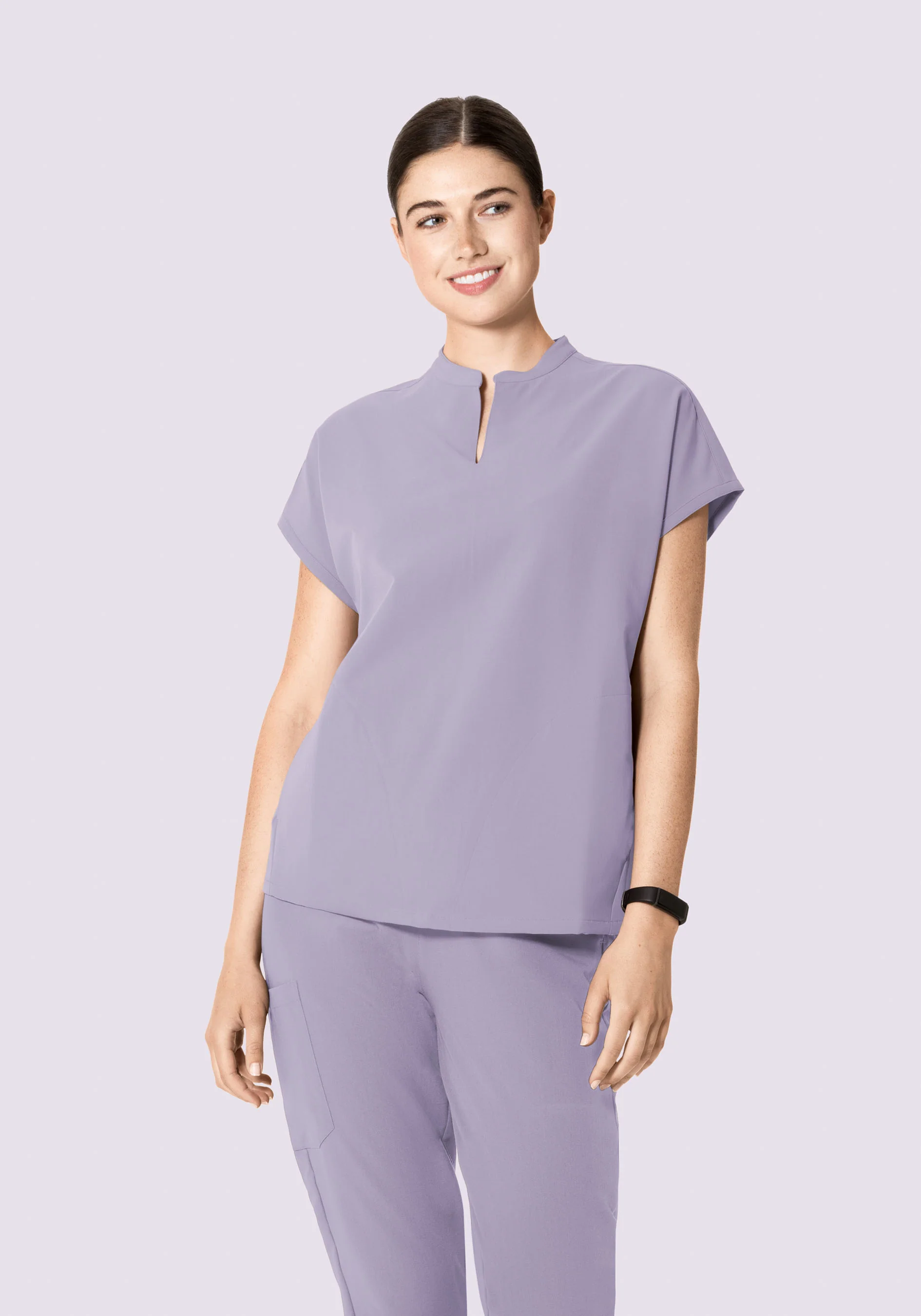 Mandarin Dolman Top Ube - Image 2
