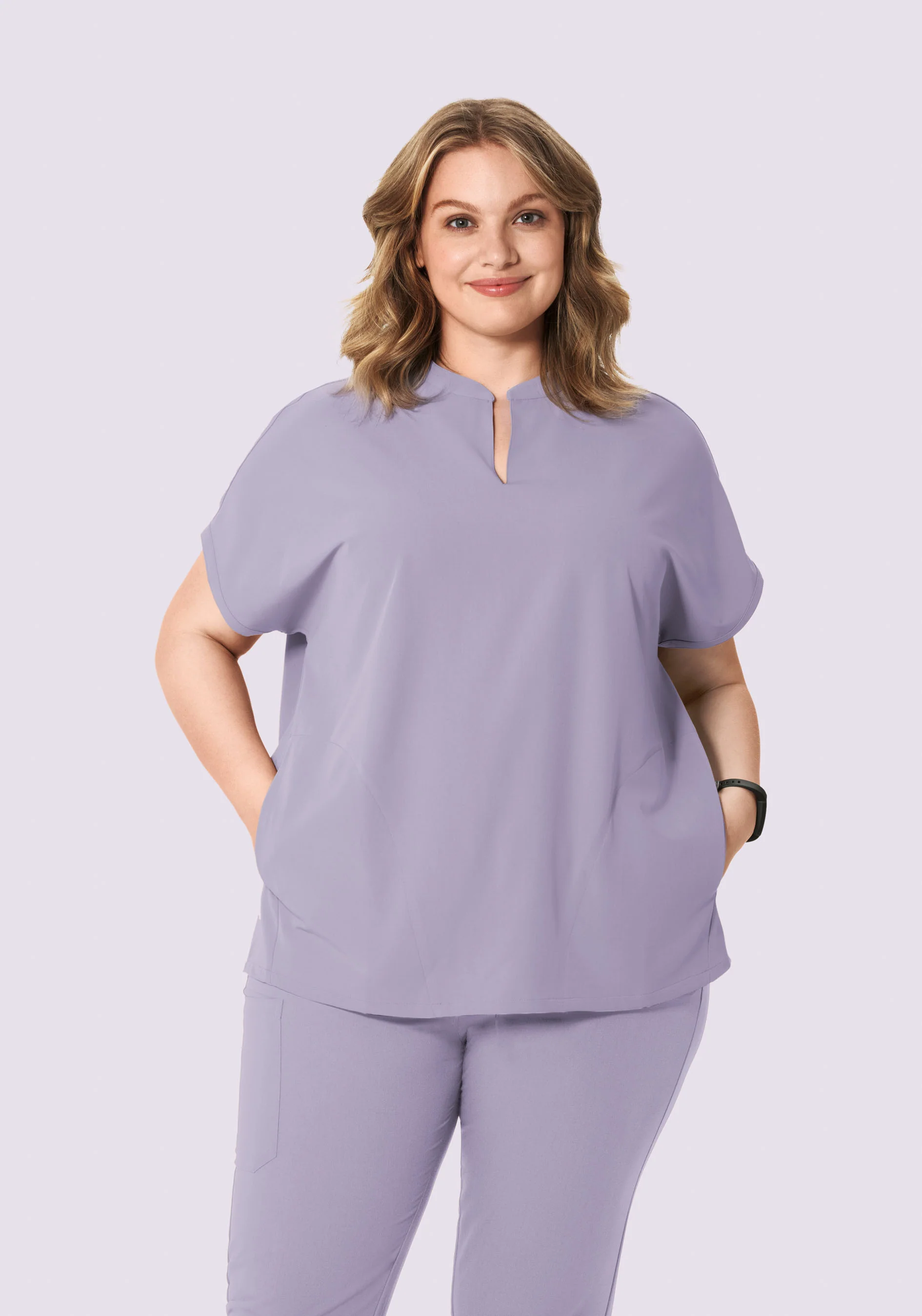 Mandarin Dolman Top Ube - Image 6