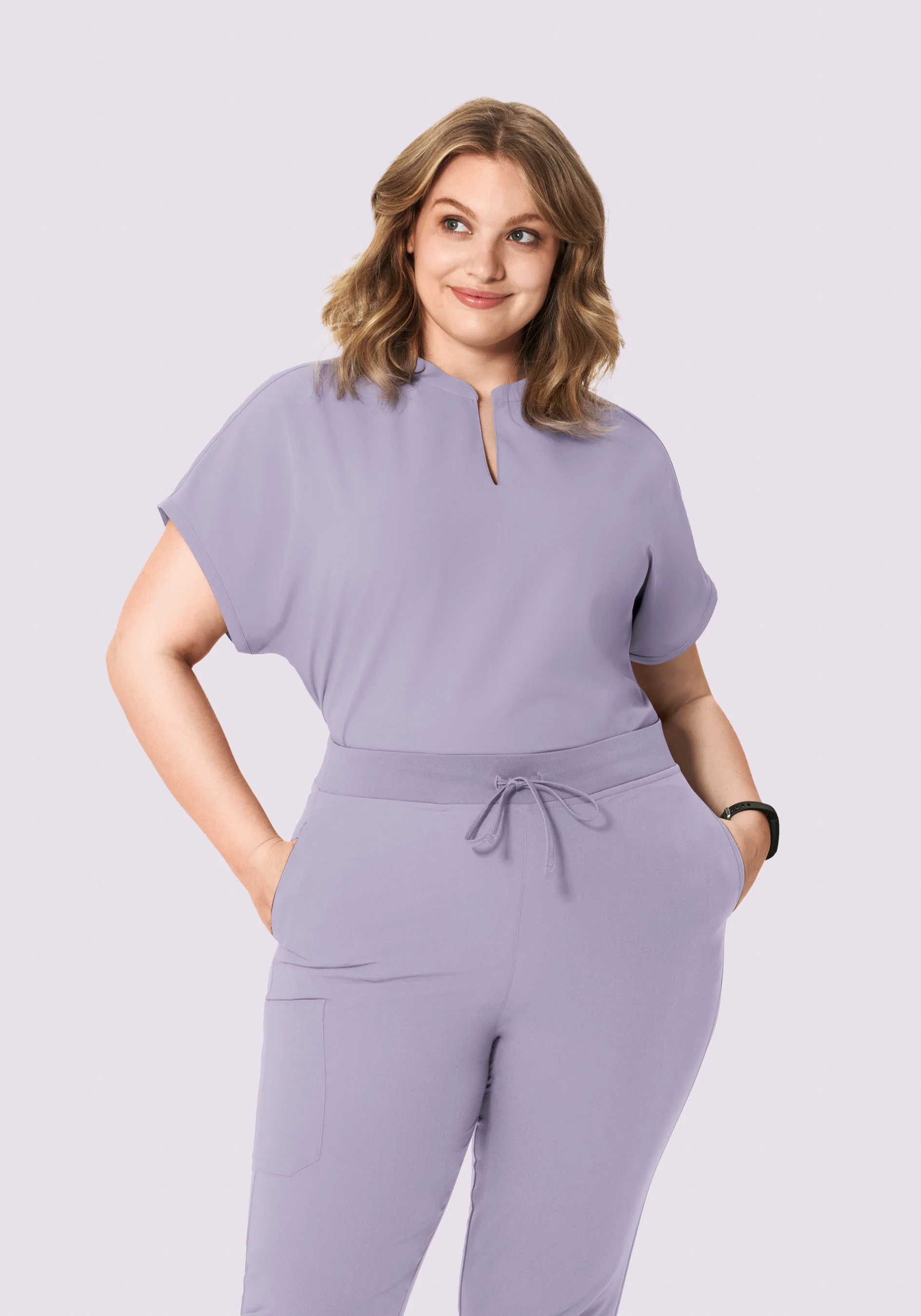 Mandarin Dolman Top Ube - Image 7