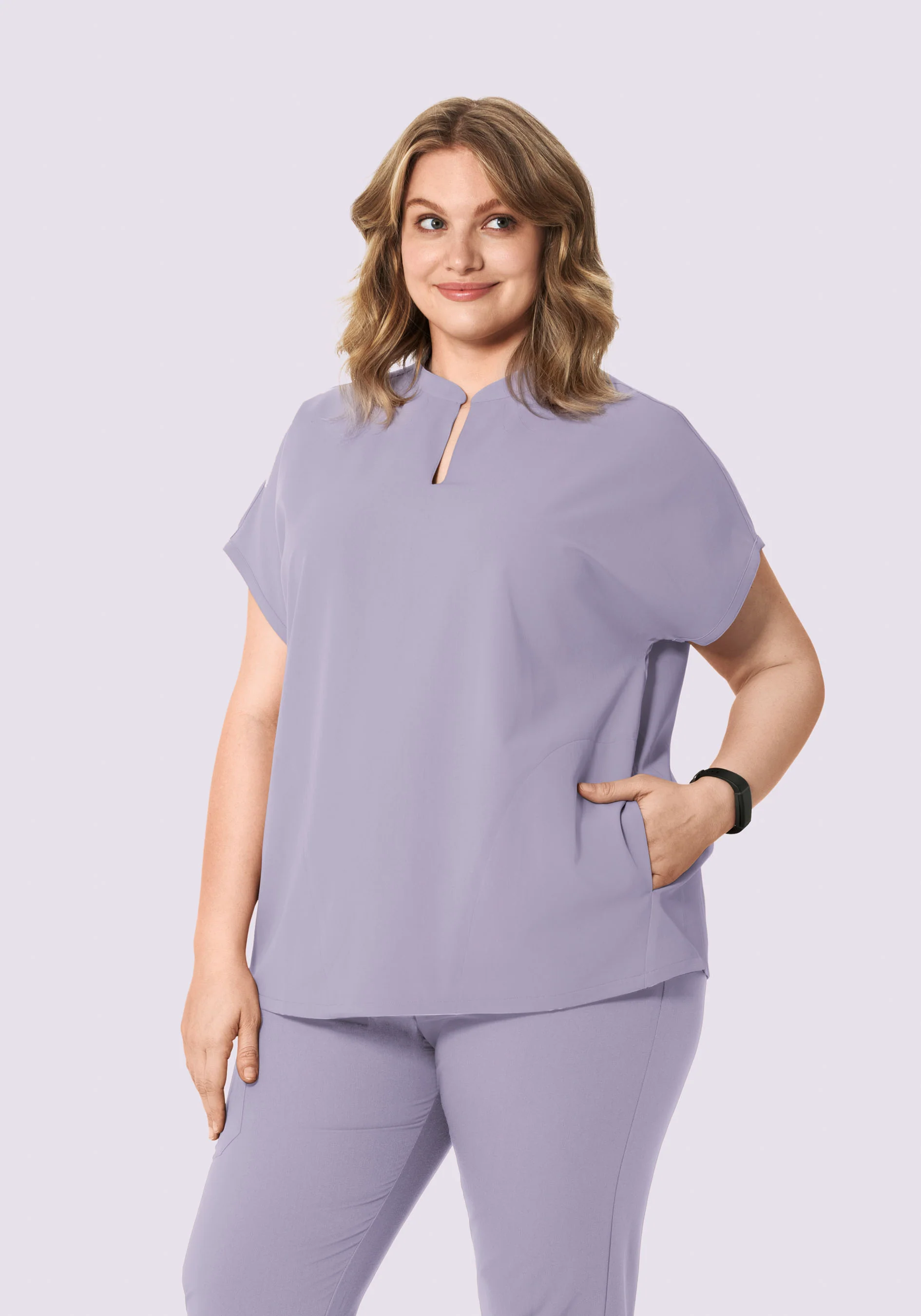 Mandarin Dolman Top Ube - Image 8