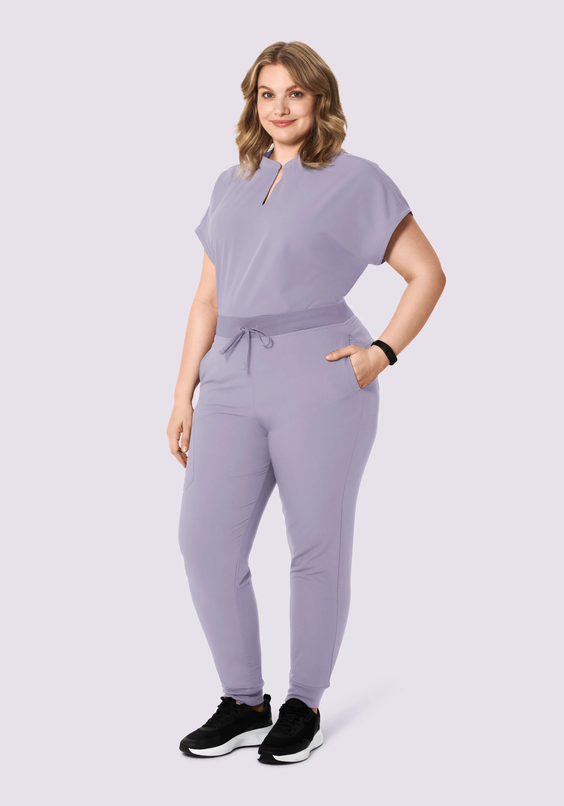 Mandarin Dolman Top Ube - Image 9