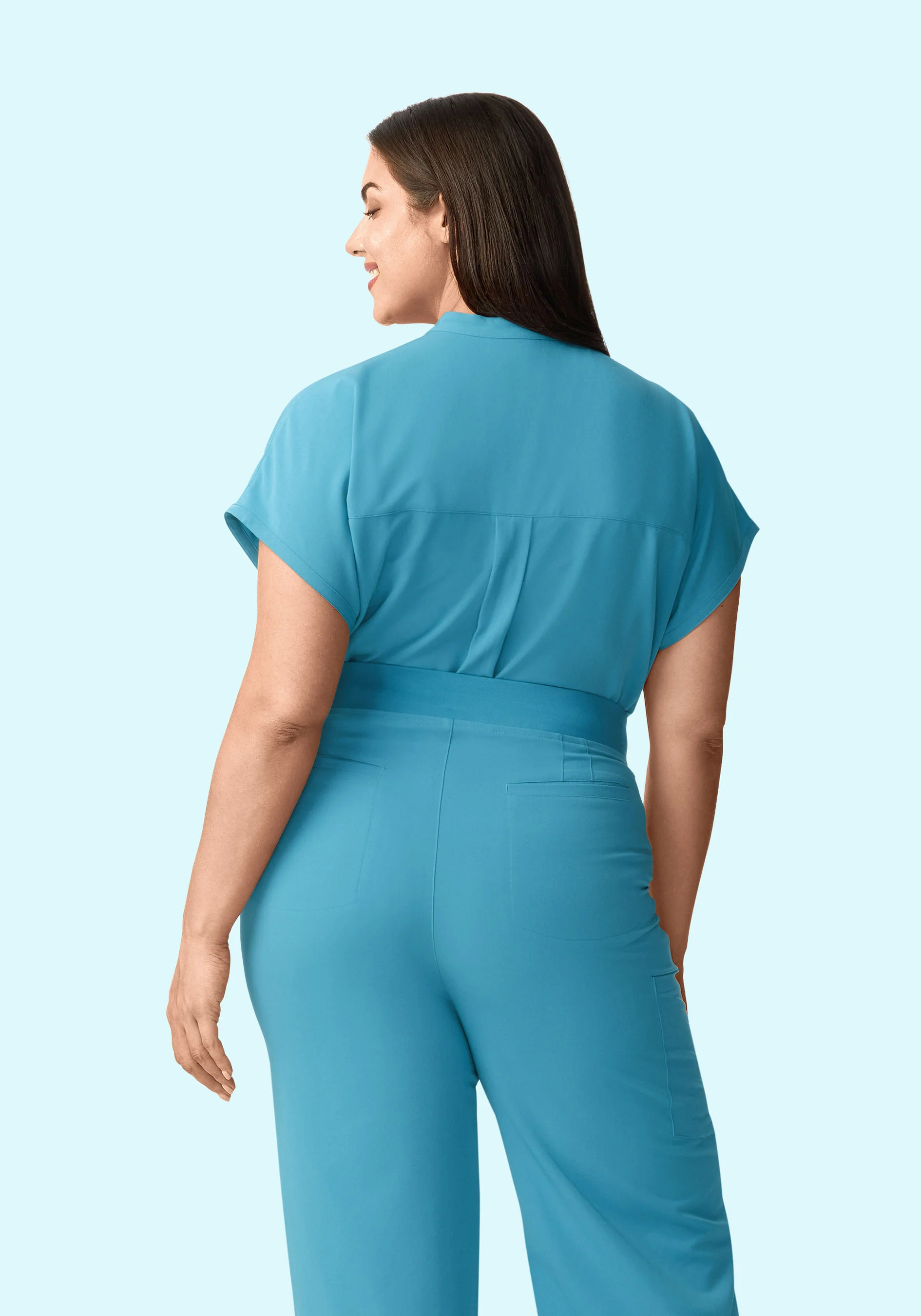 Mandarin Dolman Top Wave - Image 8