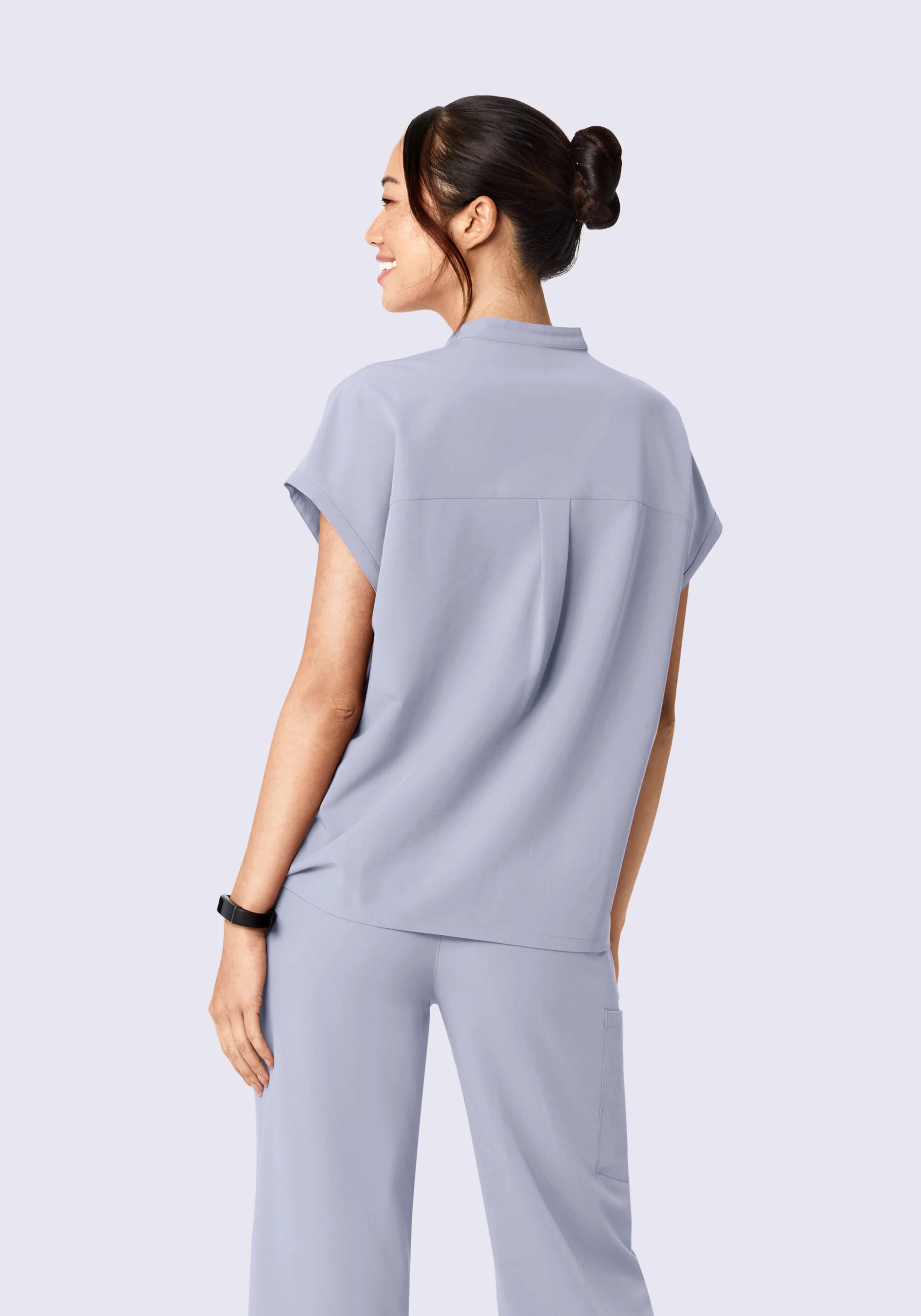 Mandarin Dolman Top Wisteria - Image 5