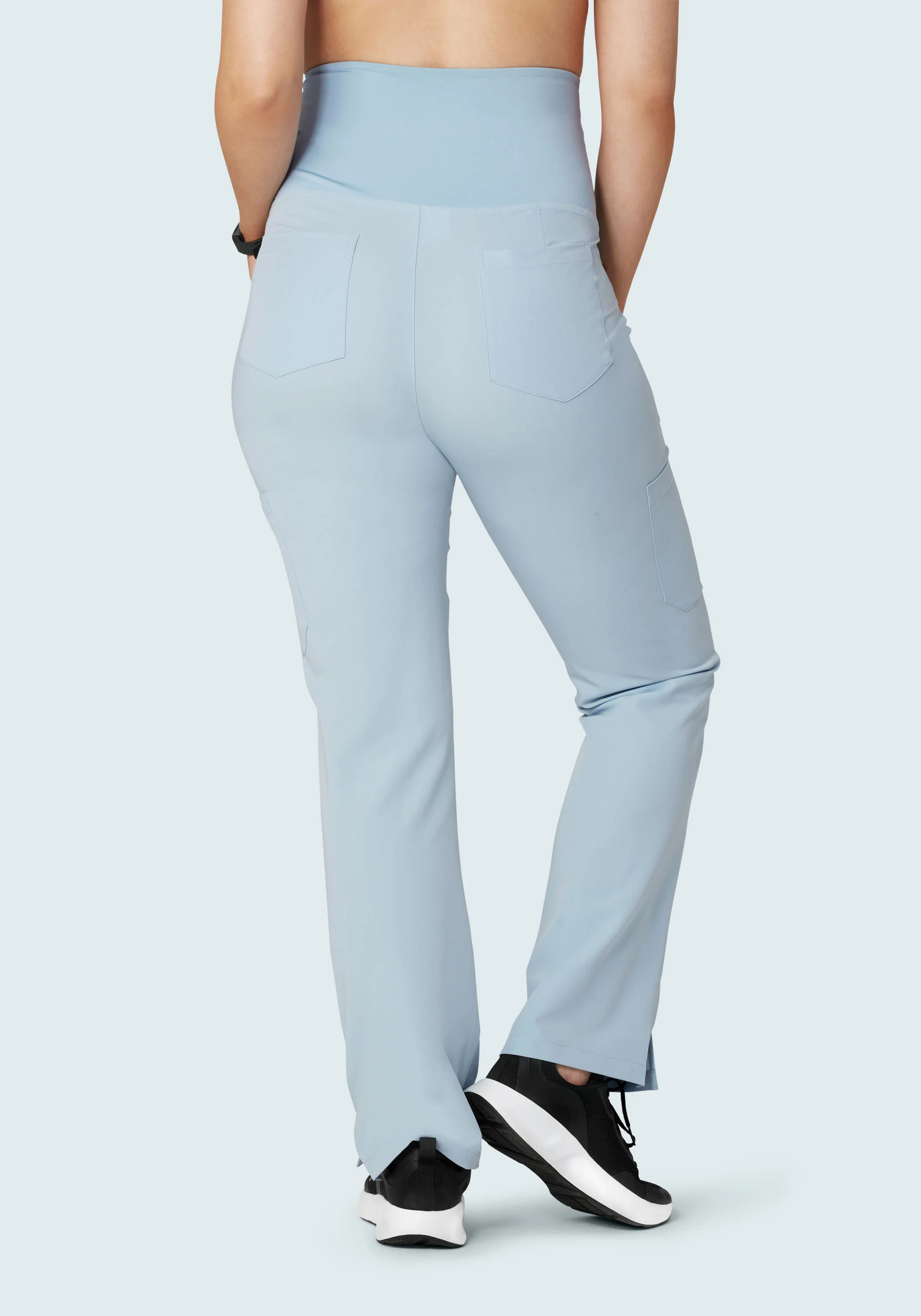 Maternity Cargos Powder Blue - Image 3