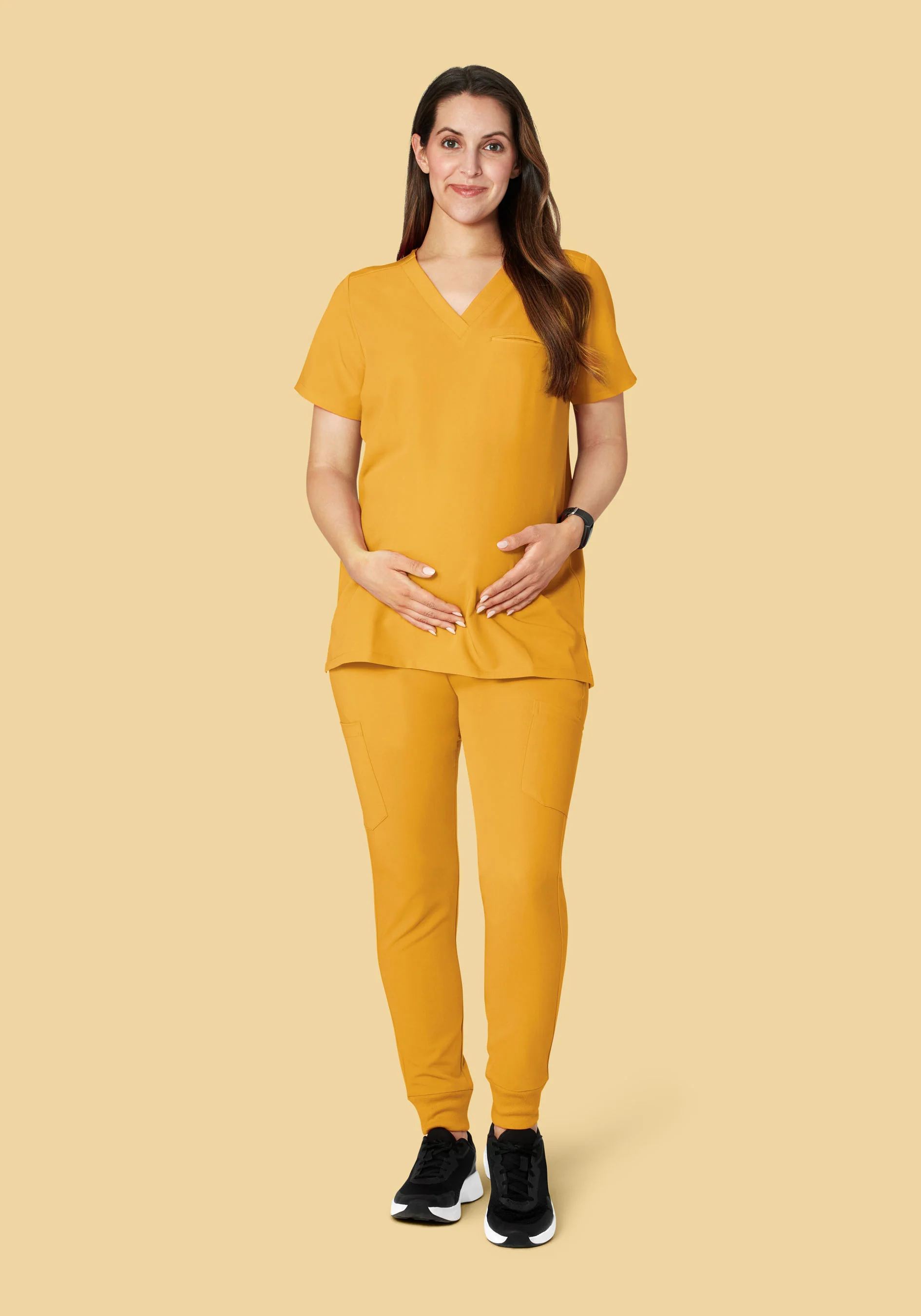 Maternity Joggers Honey - Image 2