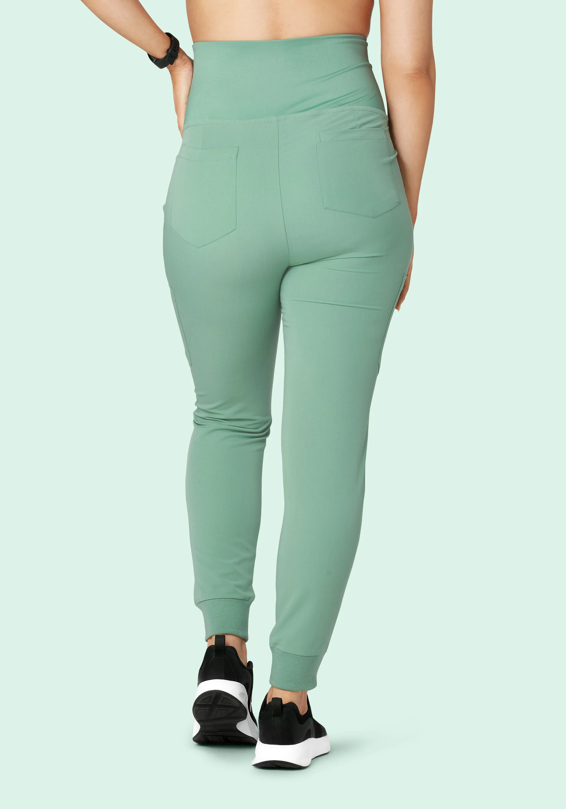 Maternity Joggers Jade - Image 4