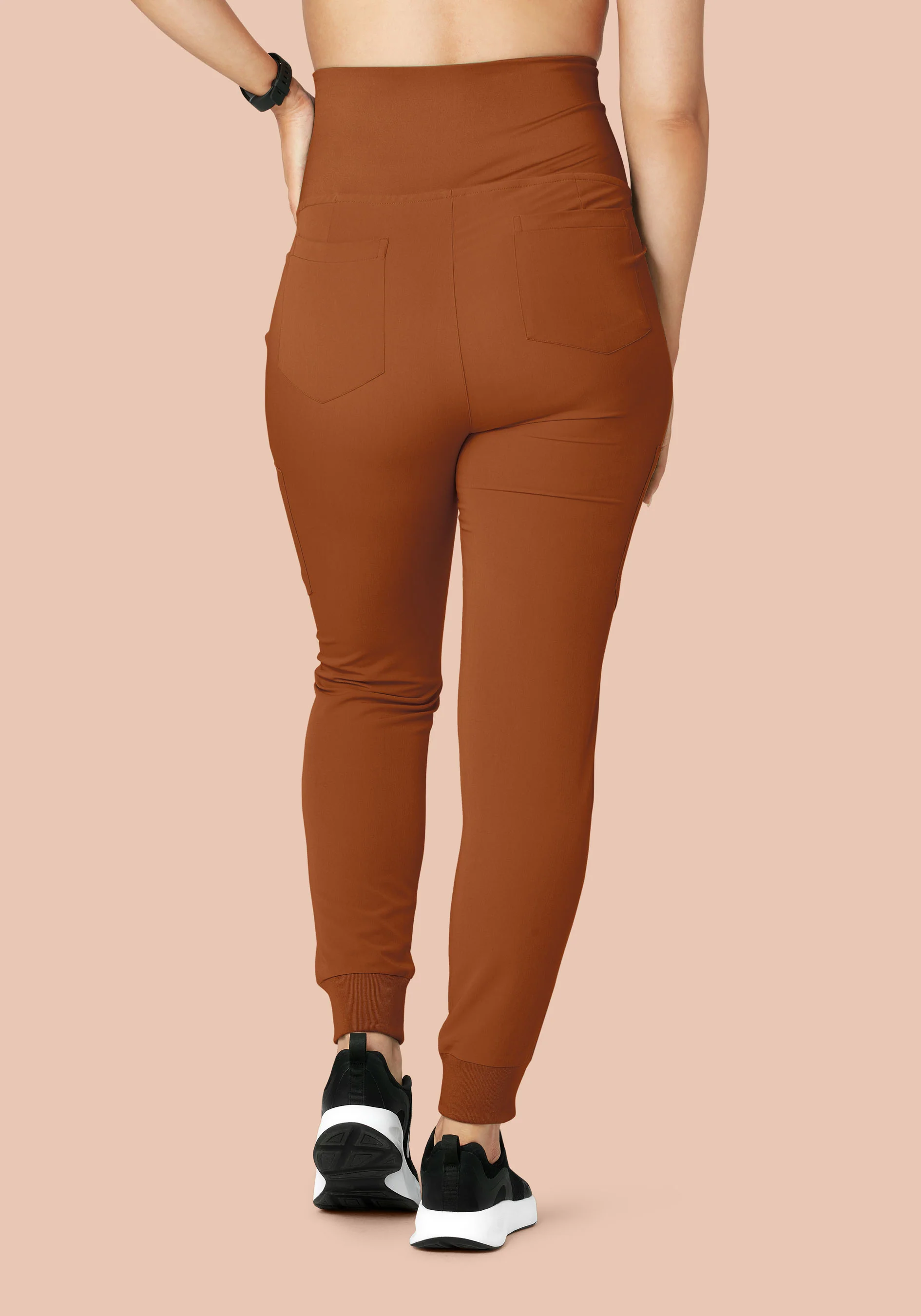 Maternity Joggers Roasted Pecan - Image 4