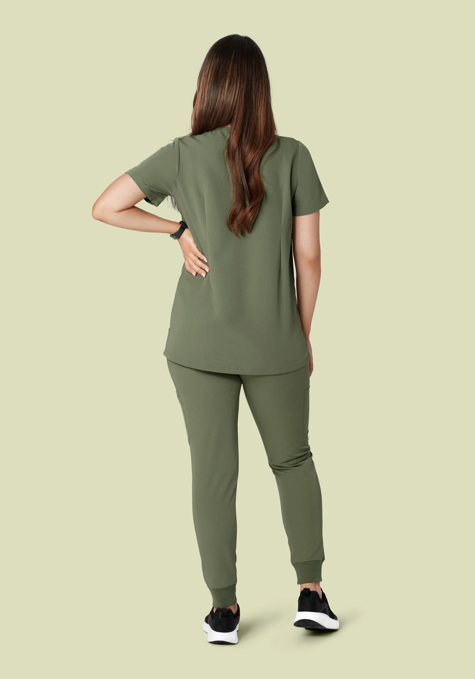 Maternity Joggers Sage - Image 4