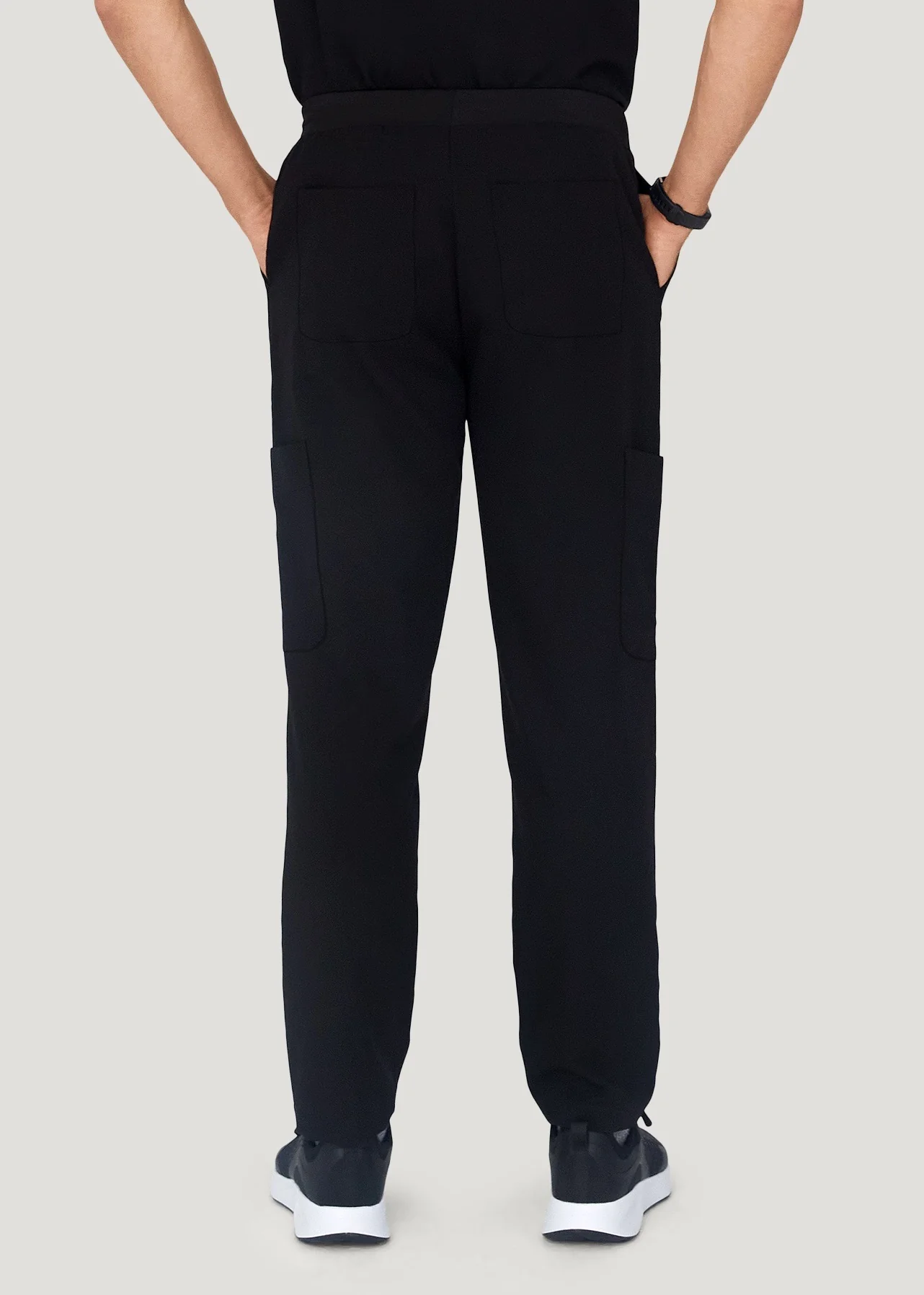 7 Pocket Cargos Black - Image 3