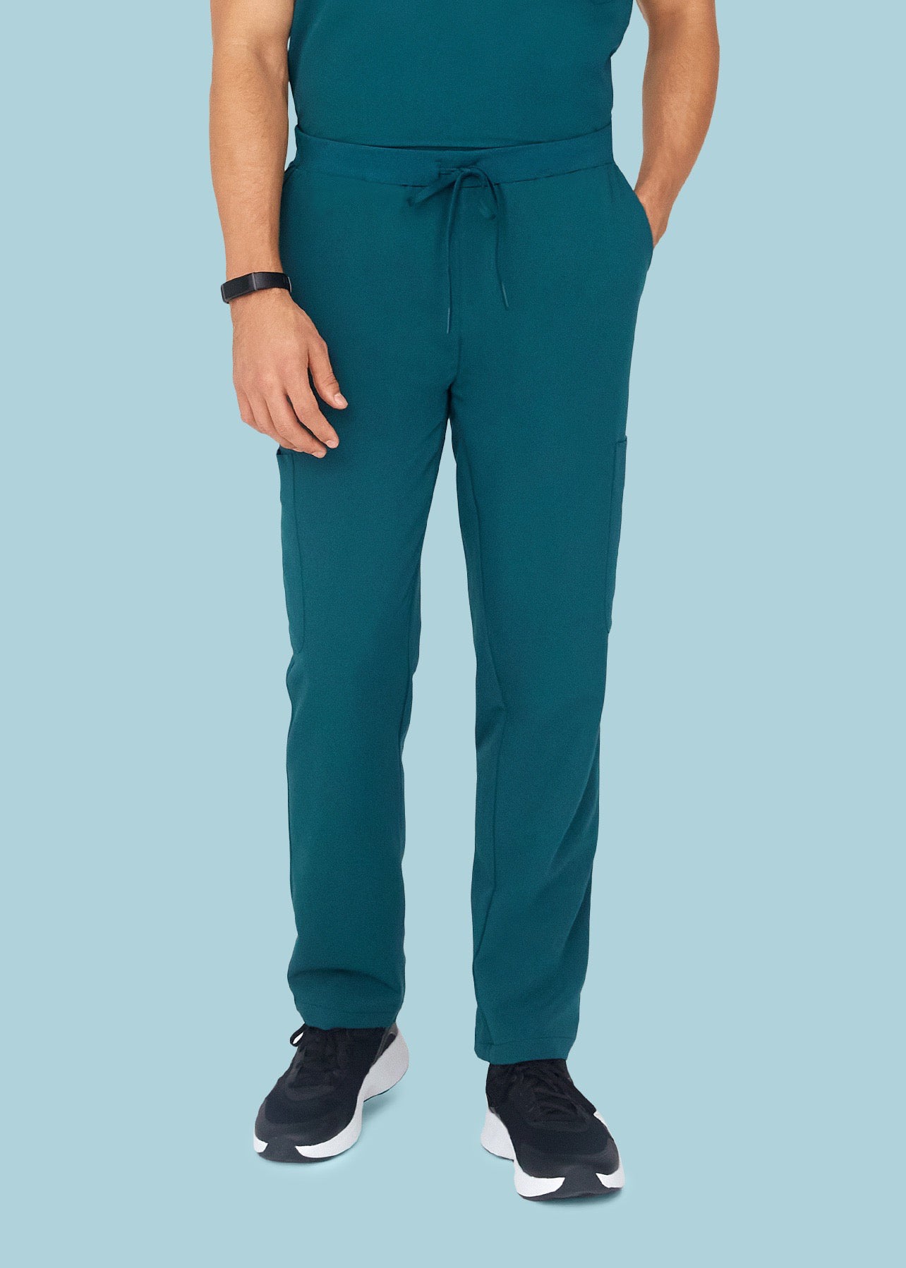 7 Pocket Cargos Caribbean Blue - Image 3