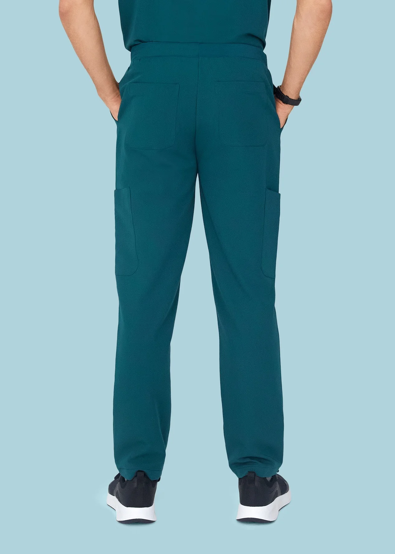 7 Pocket Cargos Caribbean Blue - Image 4