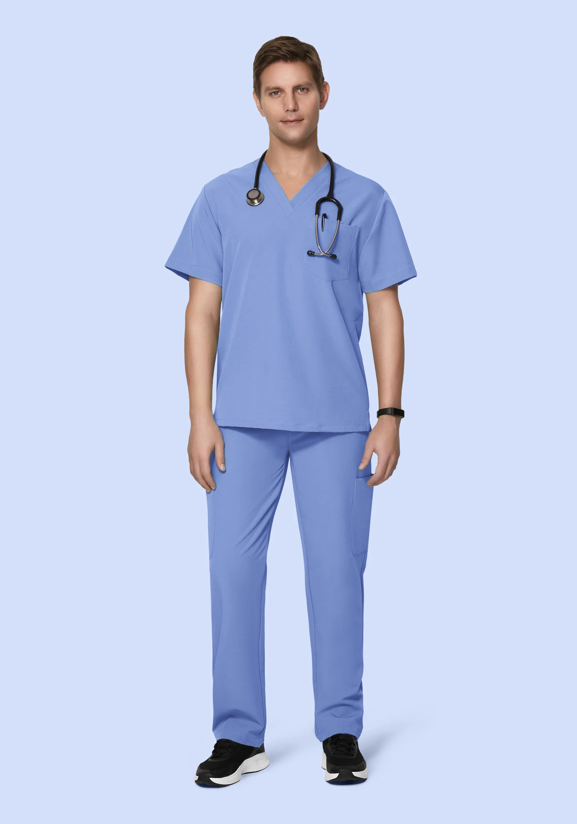 7 Pocket Cargos Coastline Blue - Image 2