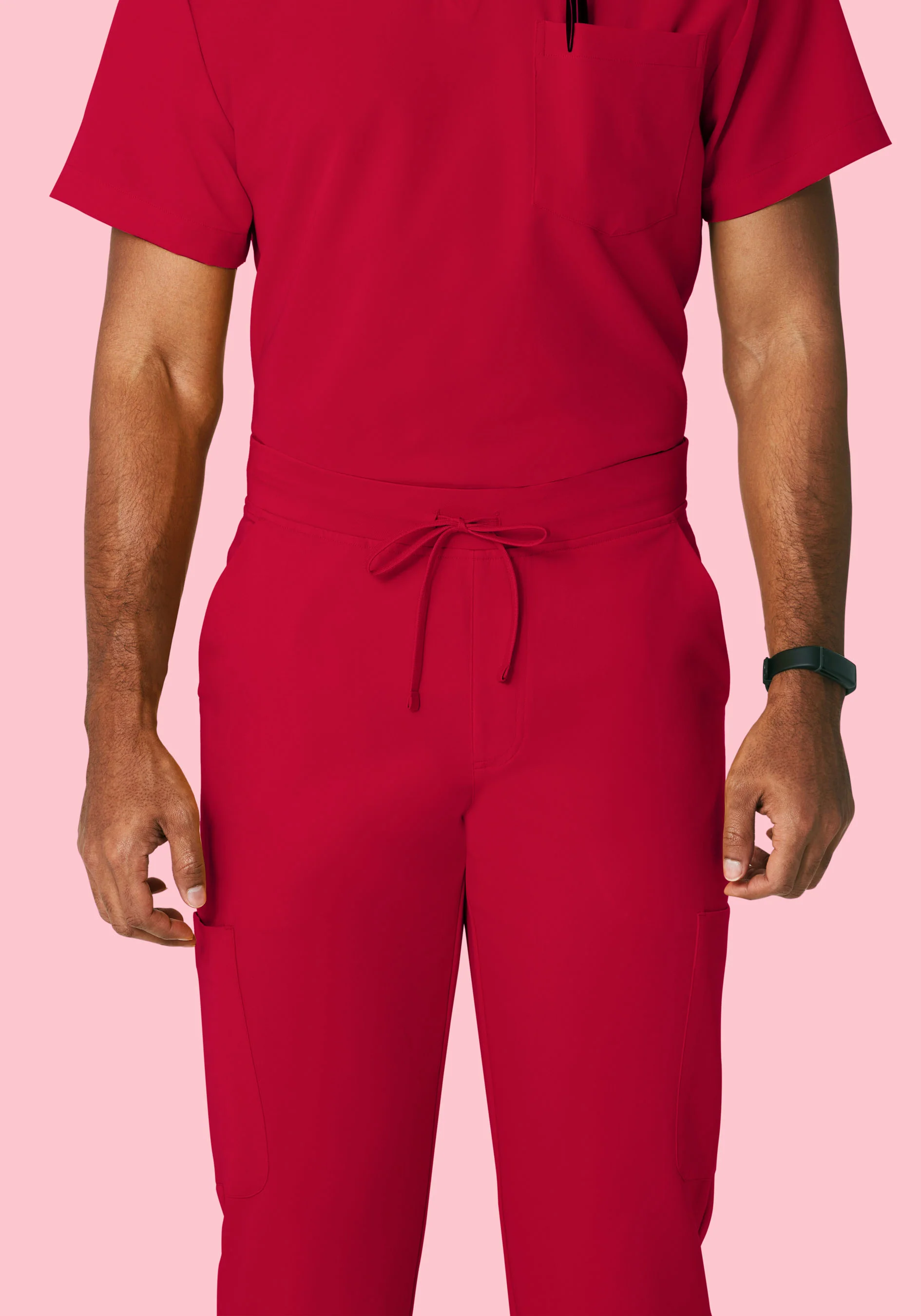 7 Pocket Cargos Crimson - Image 3
