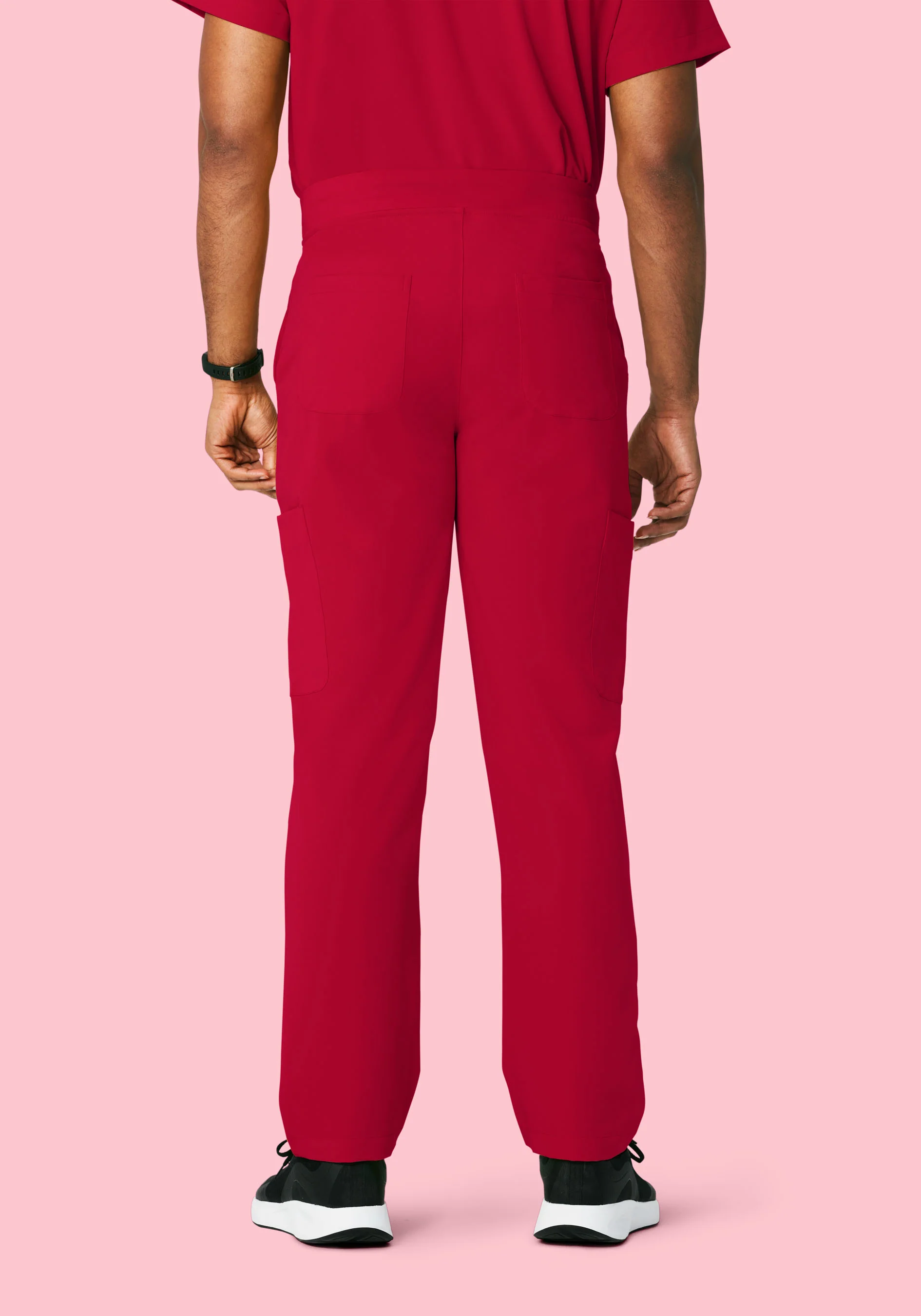 7 Pocket Cargos Crimson - Image 5
