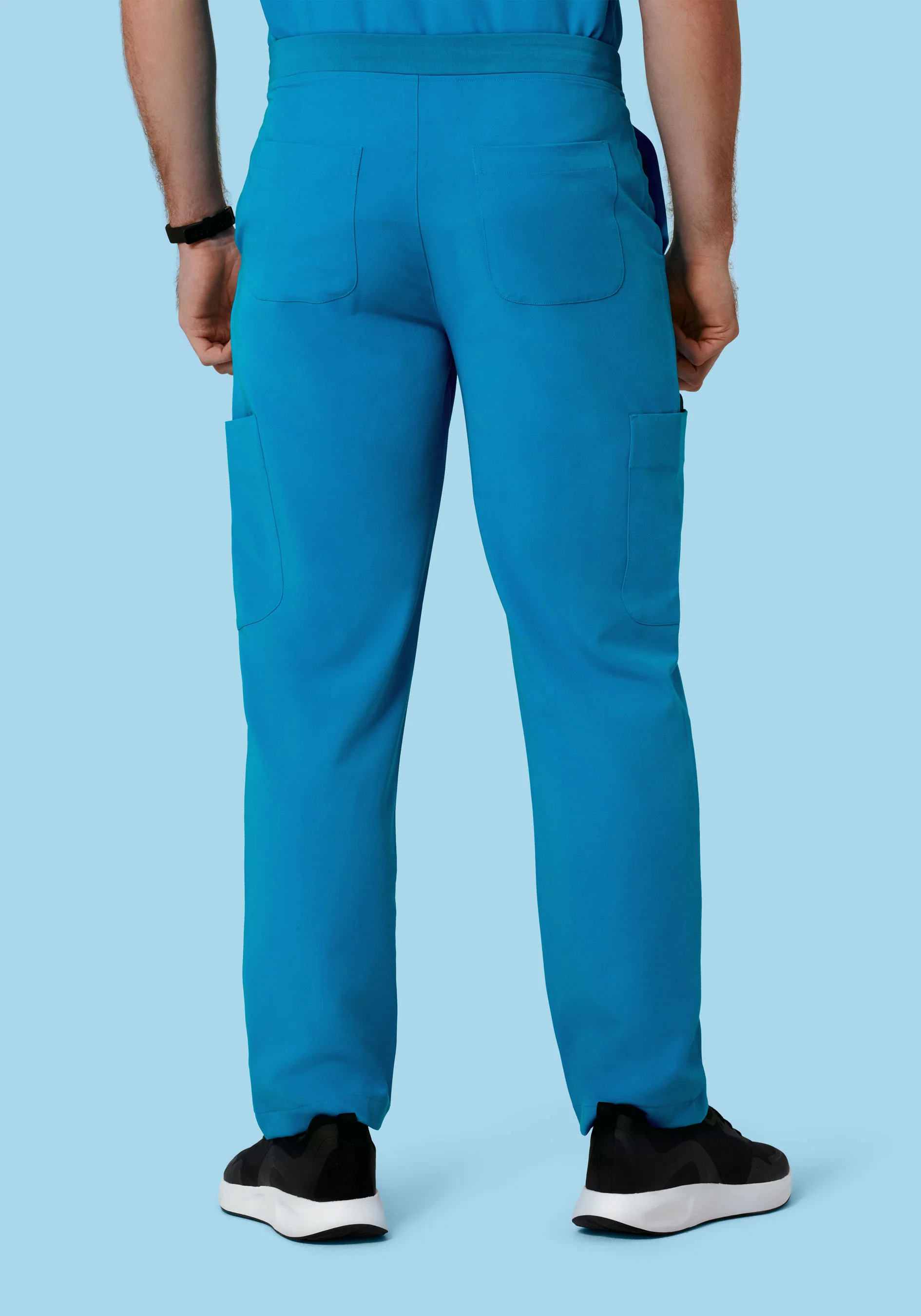 7 Pocket Cargos Electric Blue - Image 5