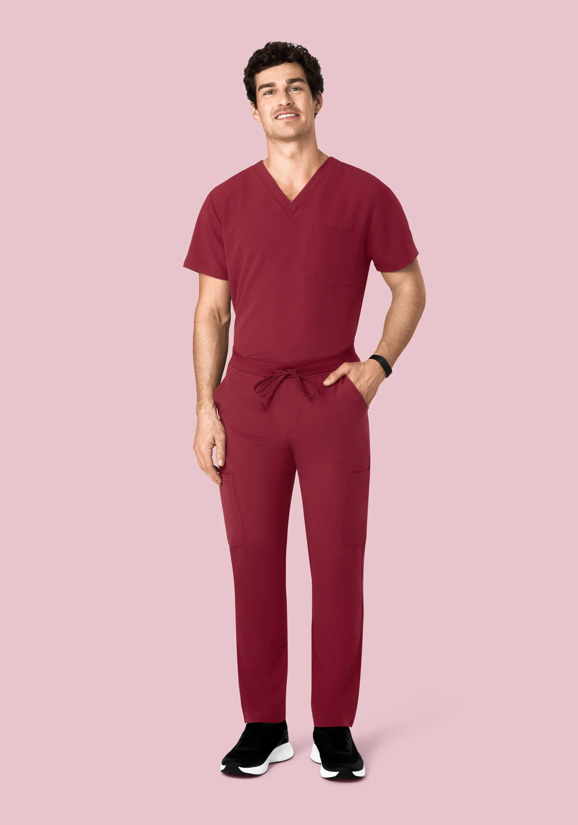 7 Pocket Cargos Garnet - Image 2