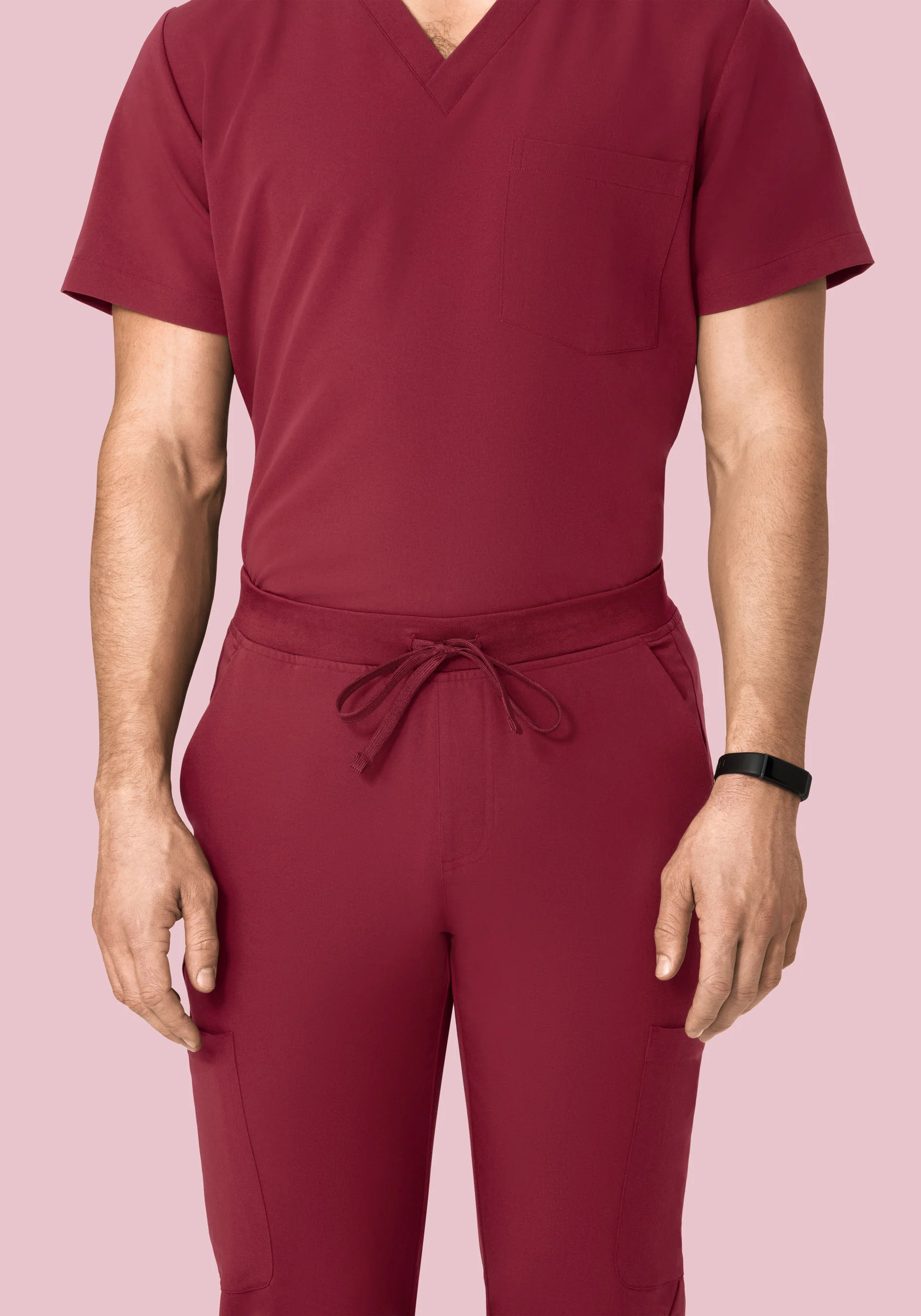 7 Pocket Cargos Garnet - Image 3