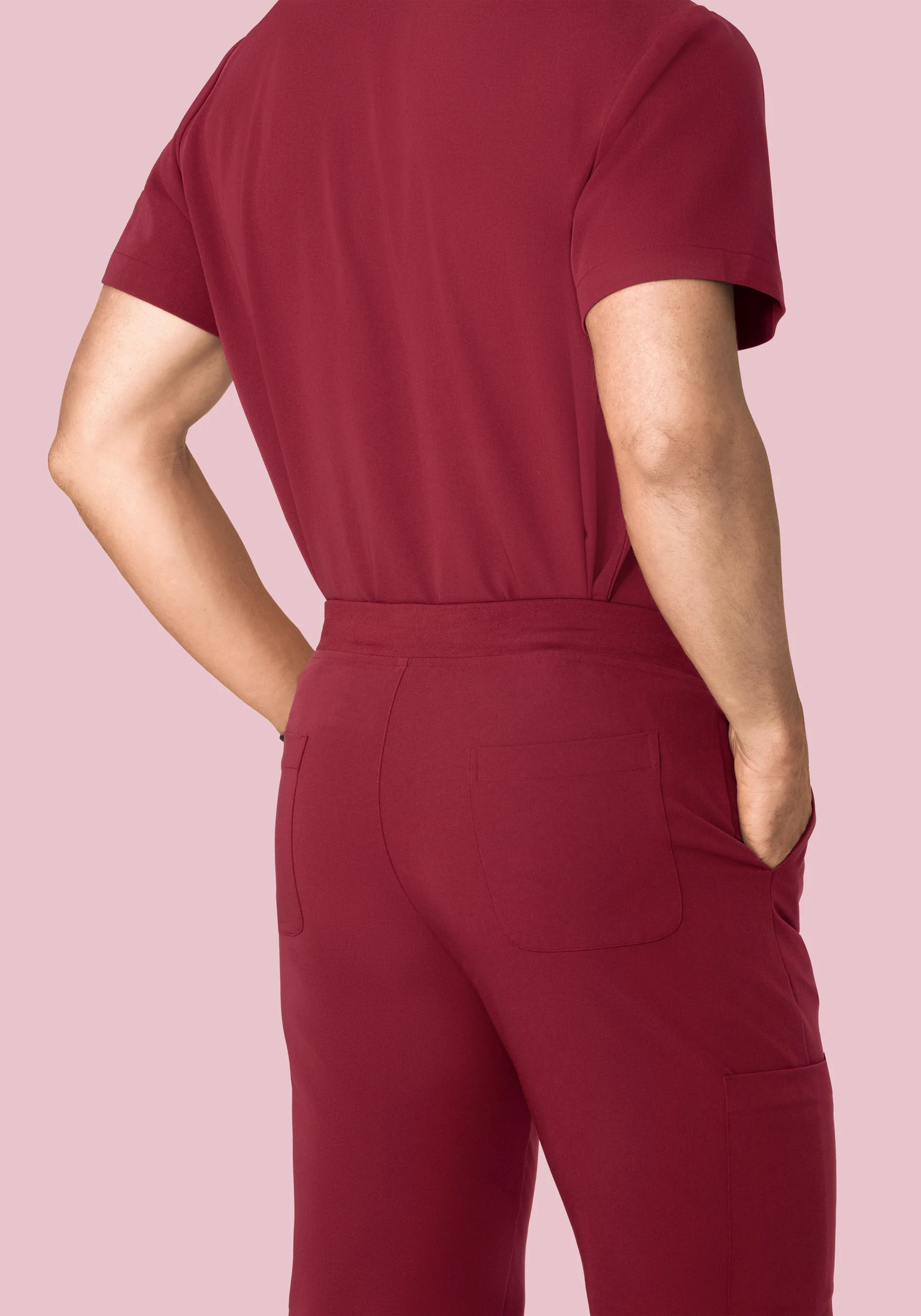 7 Pocket Cargos Garnet - Image 4