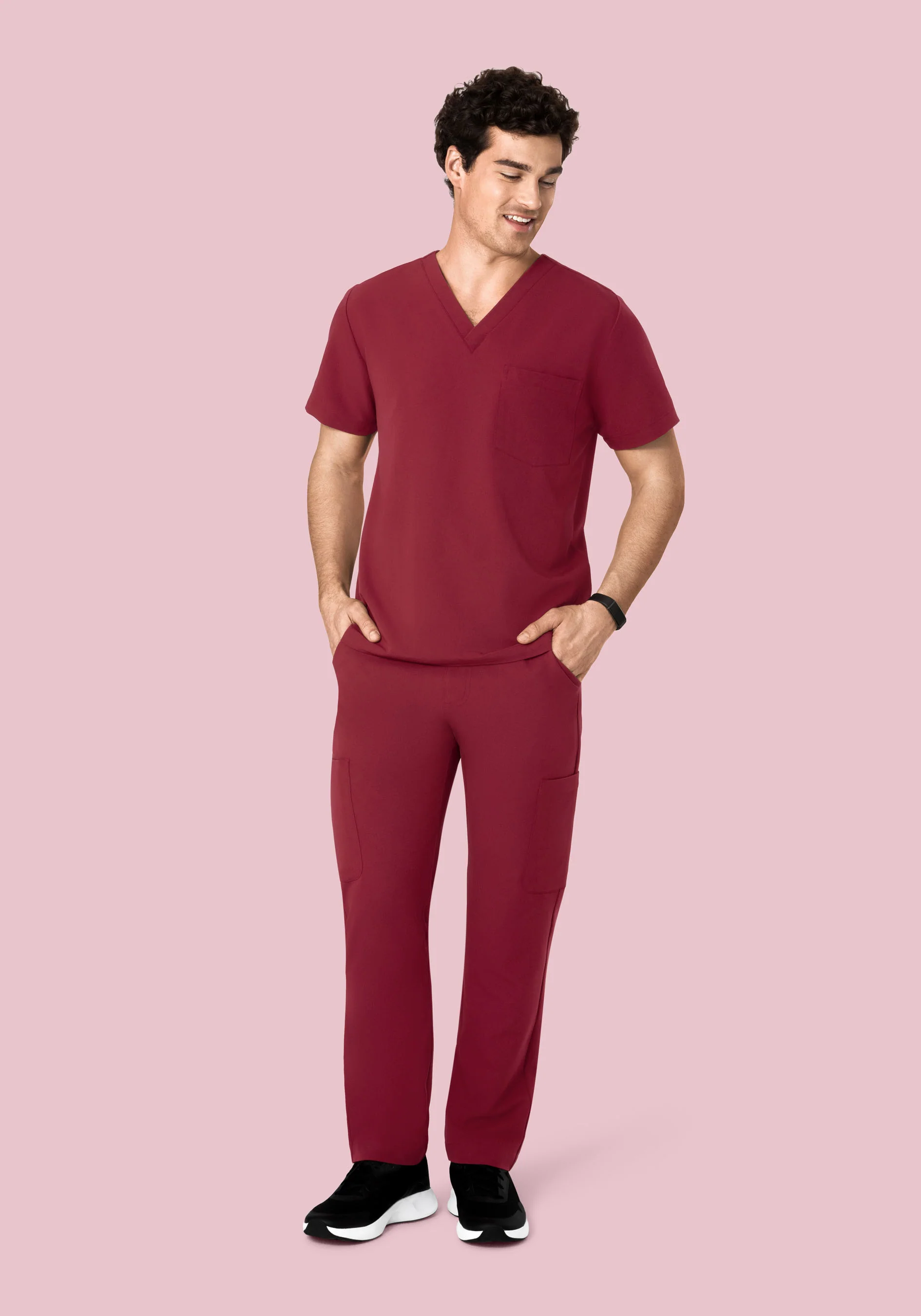 7 Pocket Cargos Garnet - Image 5
