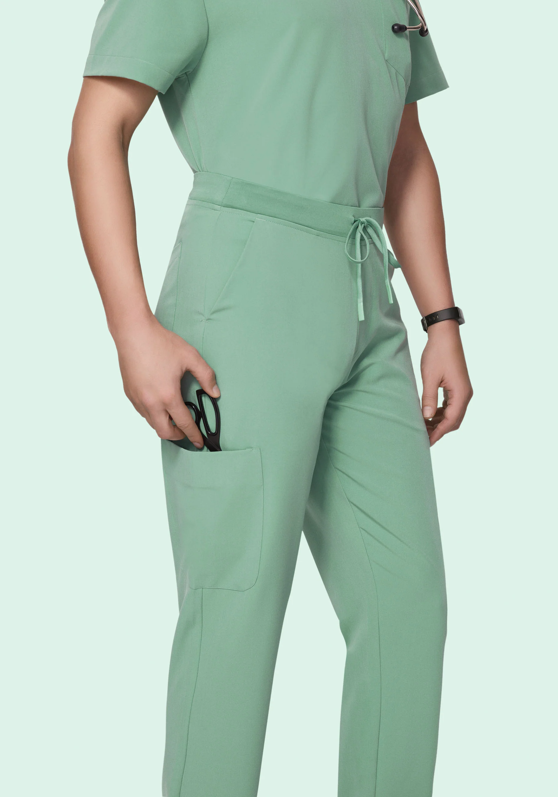 7 Pocket Cargos Jade - Image 3
