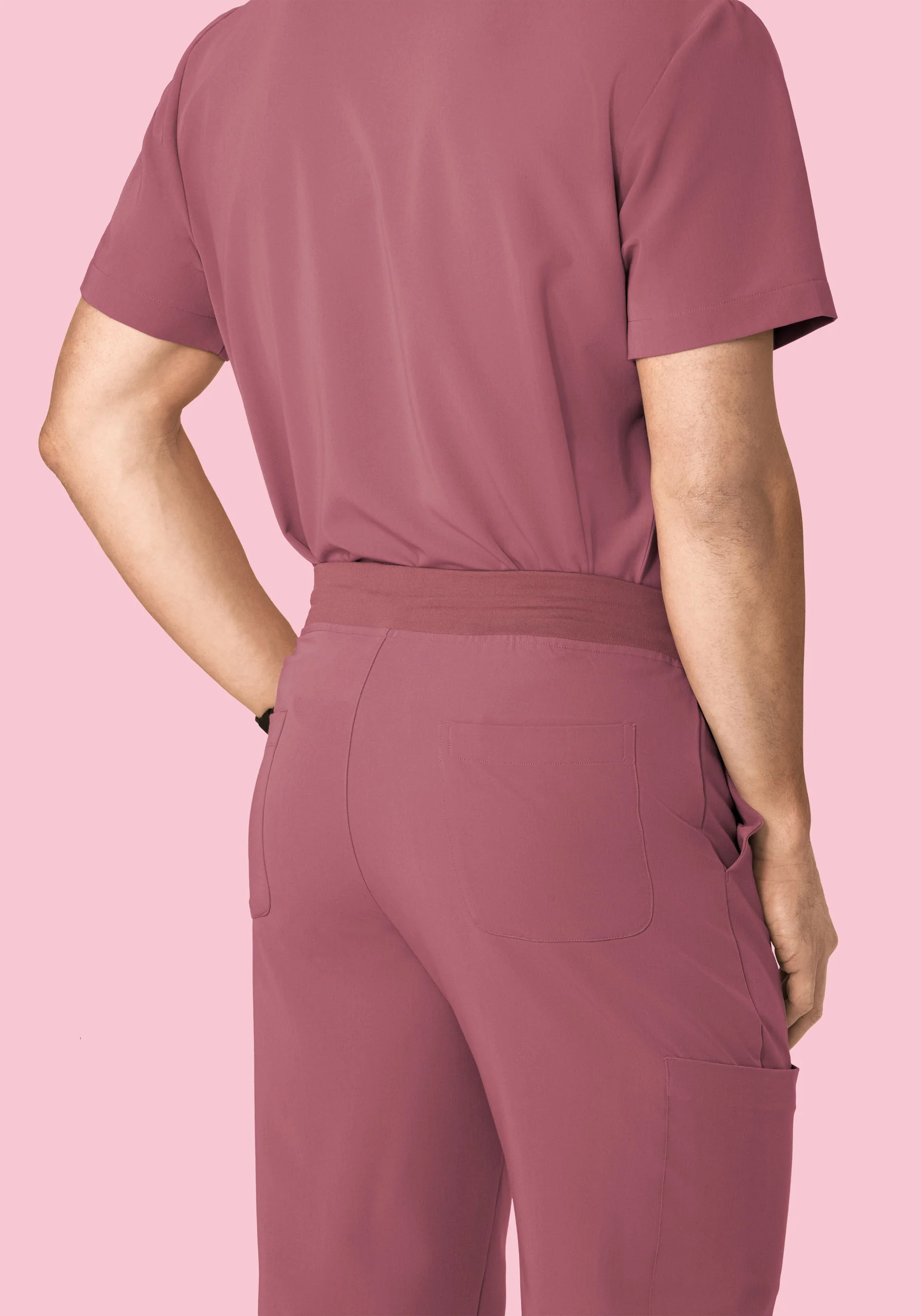 7 Pocket Cargos Mauve - Image 5
