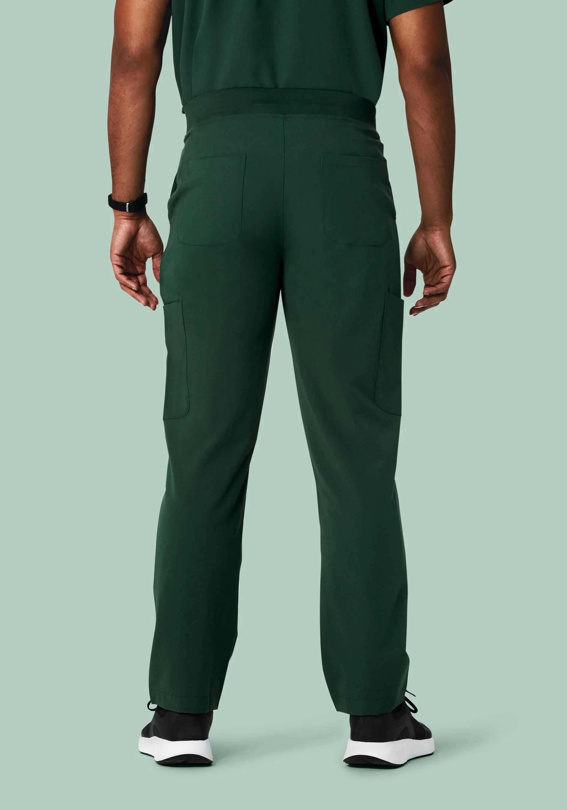 7 Pocket Cargos Midnight Green - Image 6