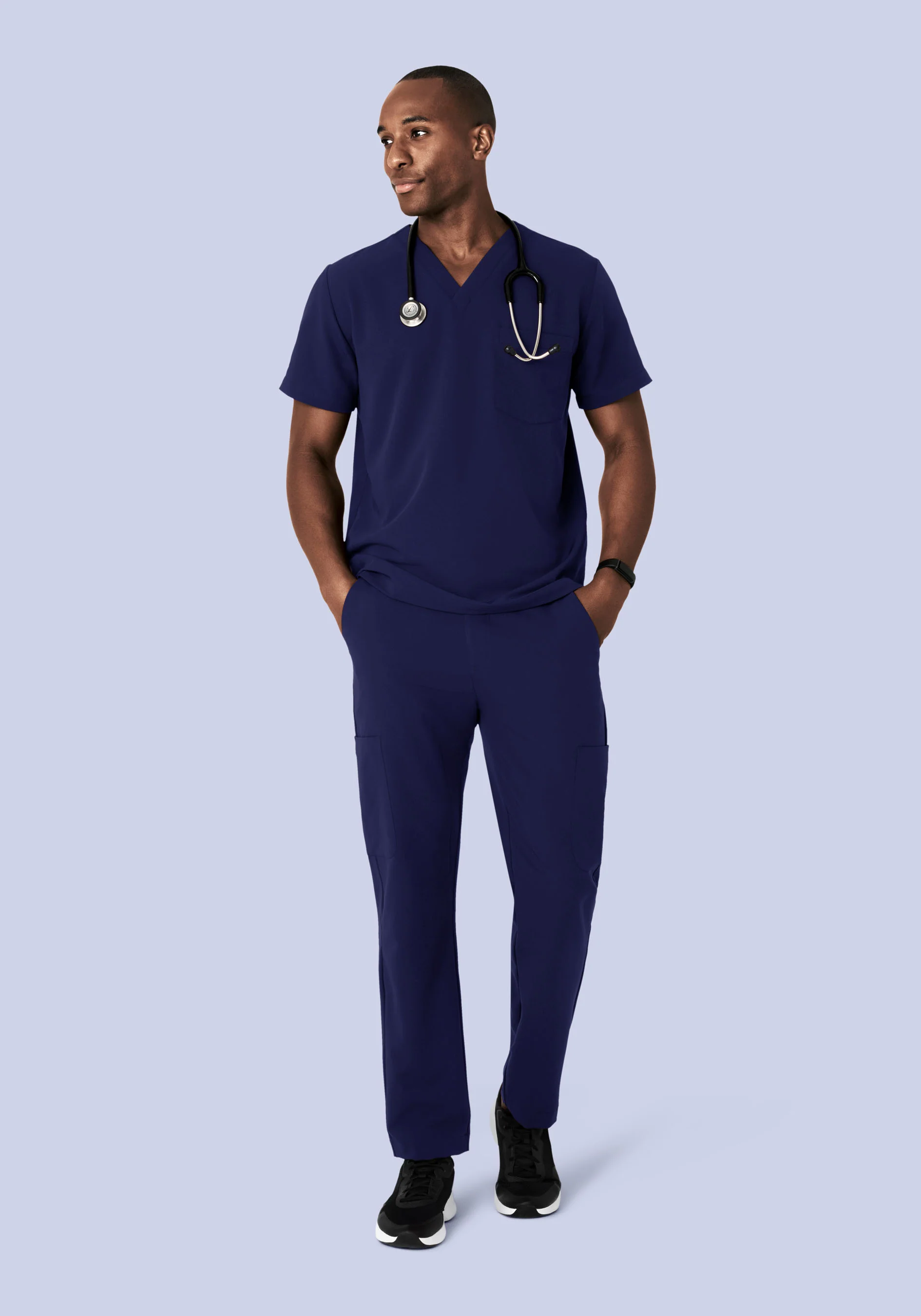 7 Pocket Cargos Navy - Image 4